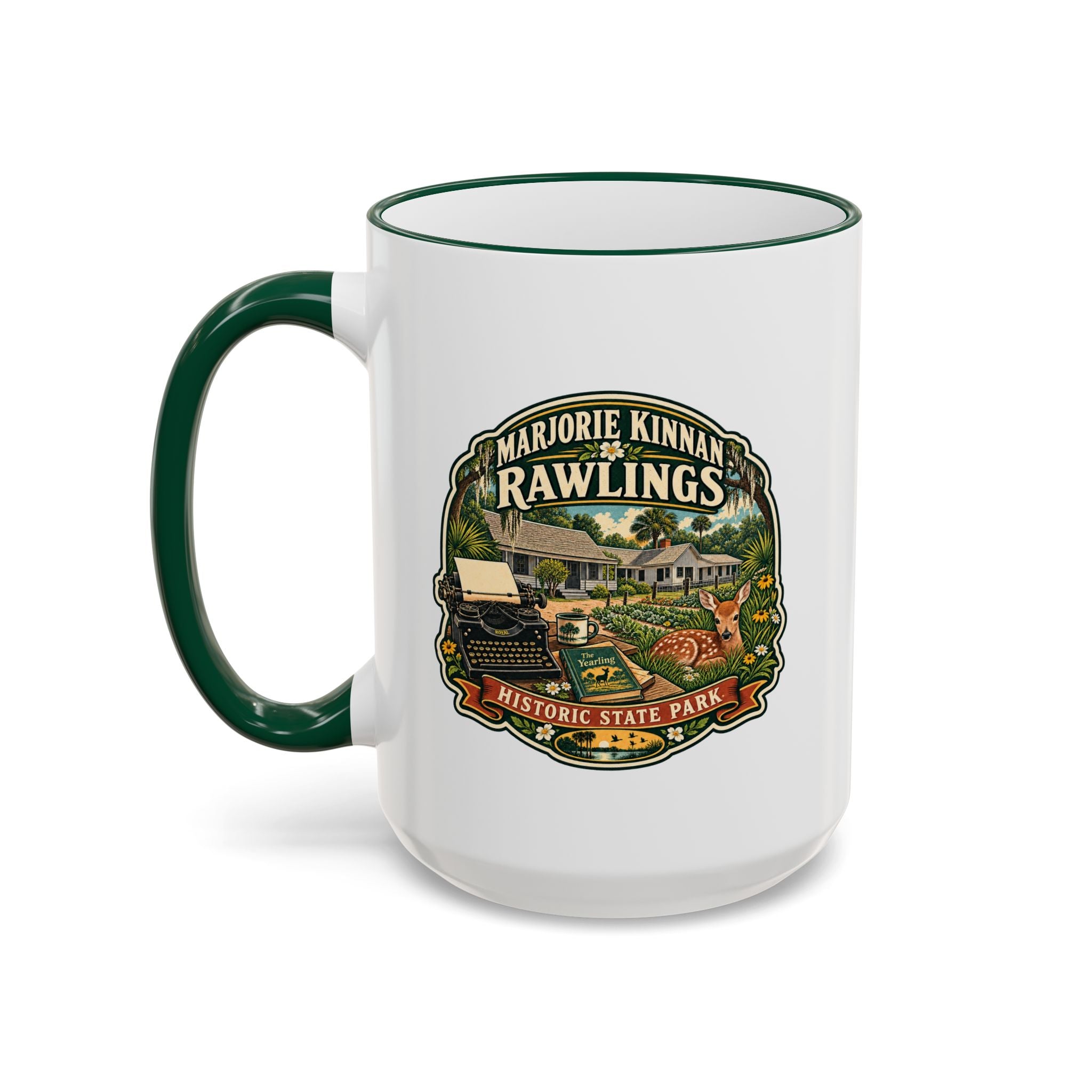 Marjorie Kinnan Rawlings Accent Rim & Handle 11oz/15oz