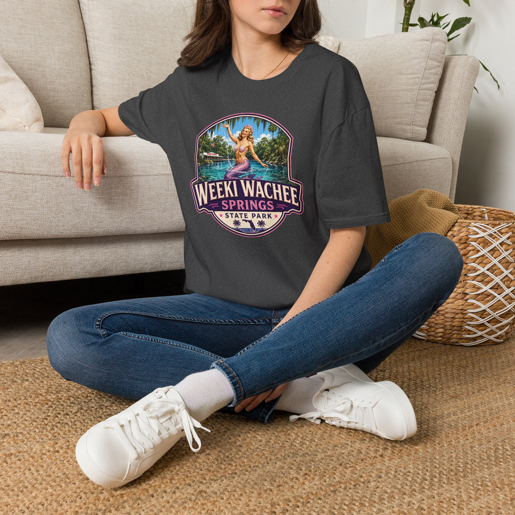 Weeki Wachee Springs — Retro Tee Pink