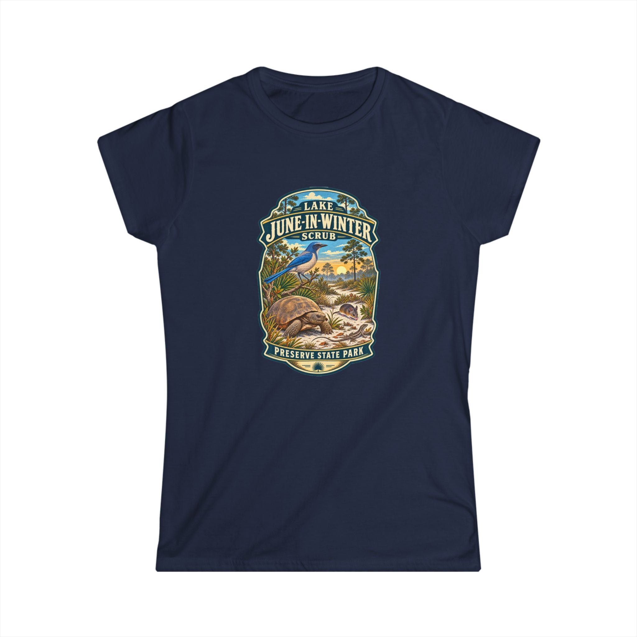 Lake June-in-Winter- Vintage Tee