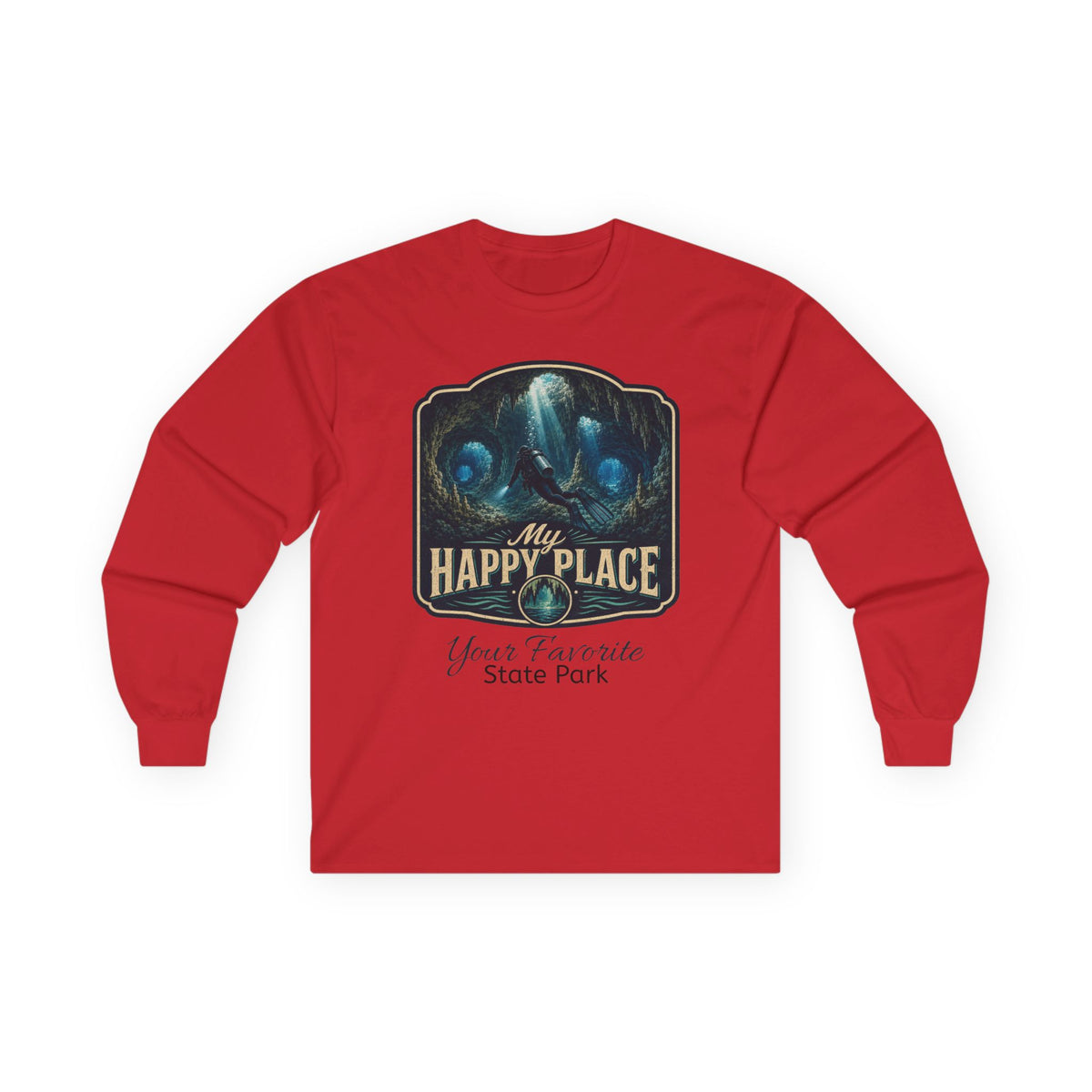 CUSTOMIZABLE Cave — Vintage SCUBA Shirt