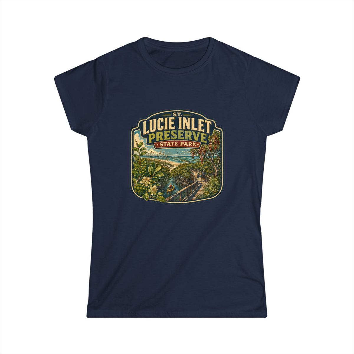 St. Lucie Inlet- Vintage Tee
