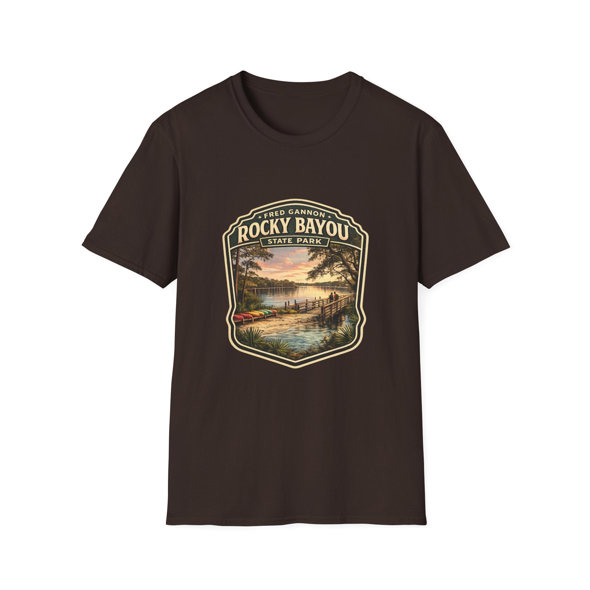 Rocky Bayou- Retro Tee
