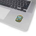 Lake Manatee State Park Sticker — Vintage Fishing & Wildlife Kiss-Cut Decal