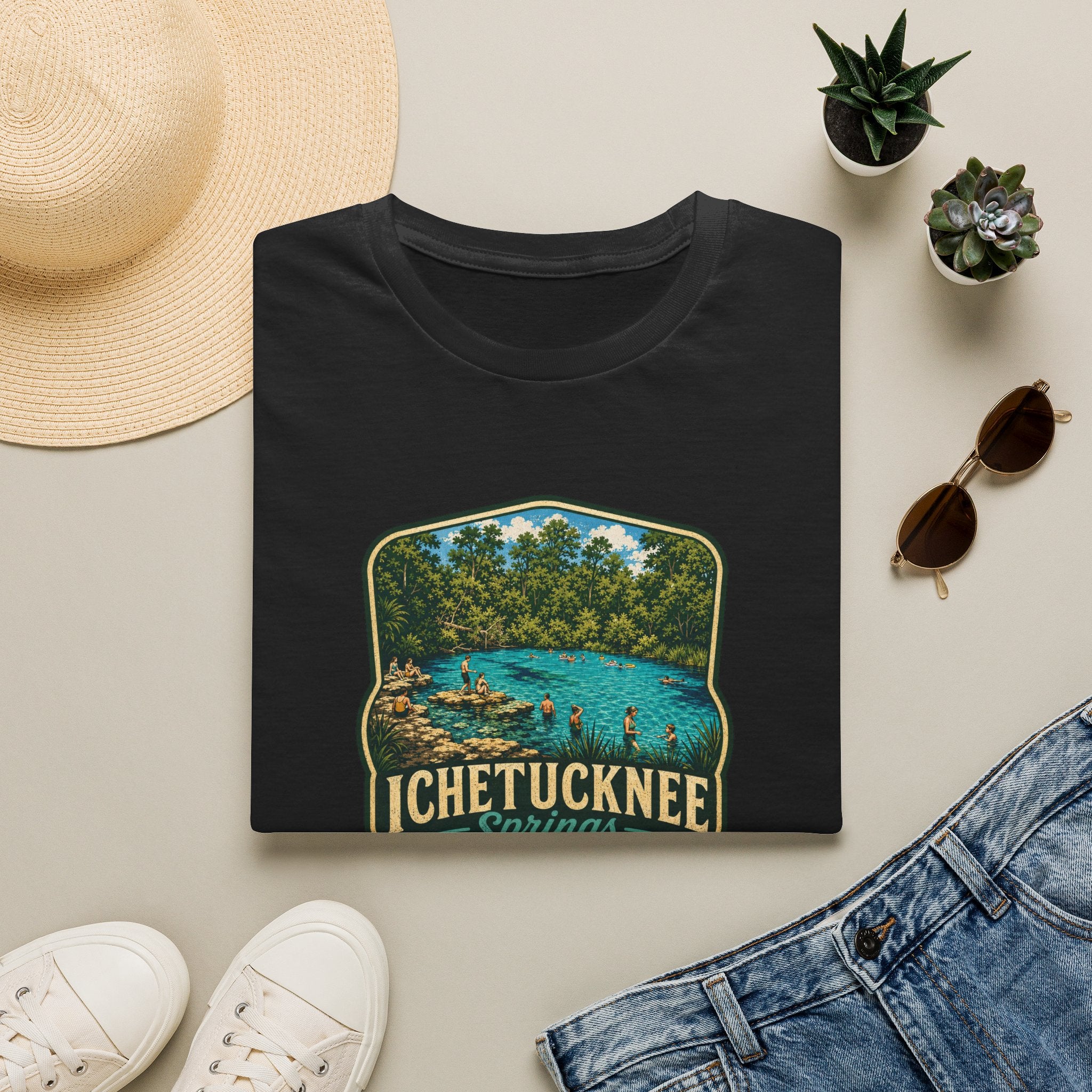 Ichetucknee Springs — Retro Tee
