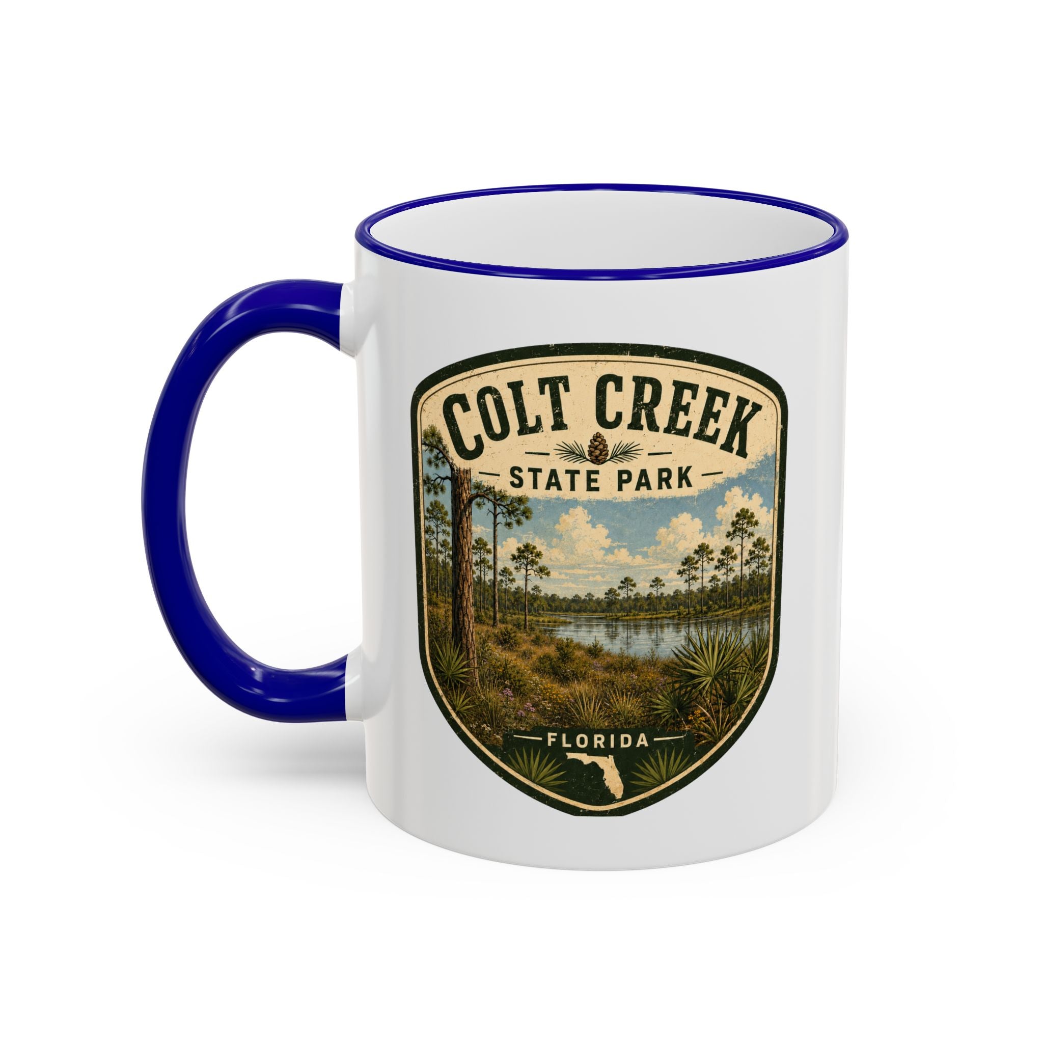 Colt Creek Meadow Mug — Accent Rim & Handle 11oz/15oz