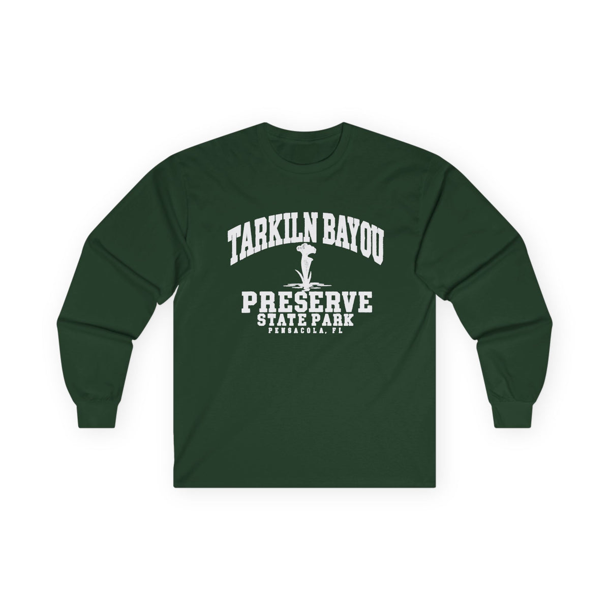 Tarkiln Bayou Preserve State Park Logo- Long Sleeve Tee