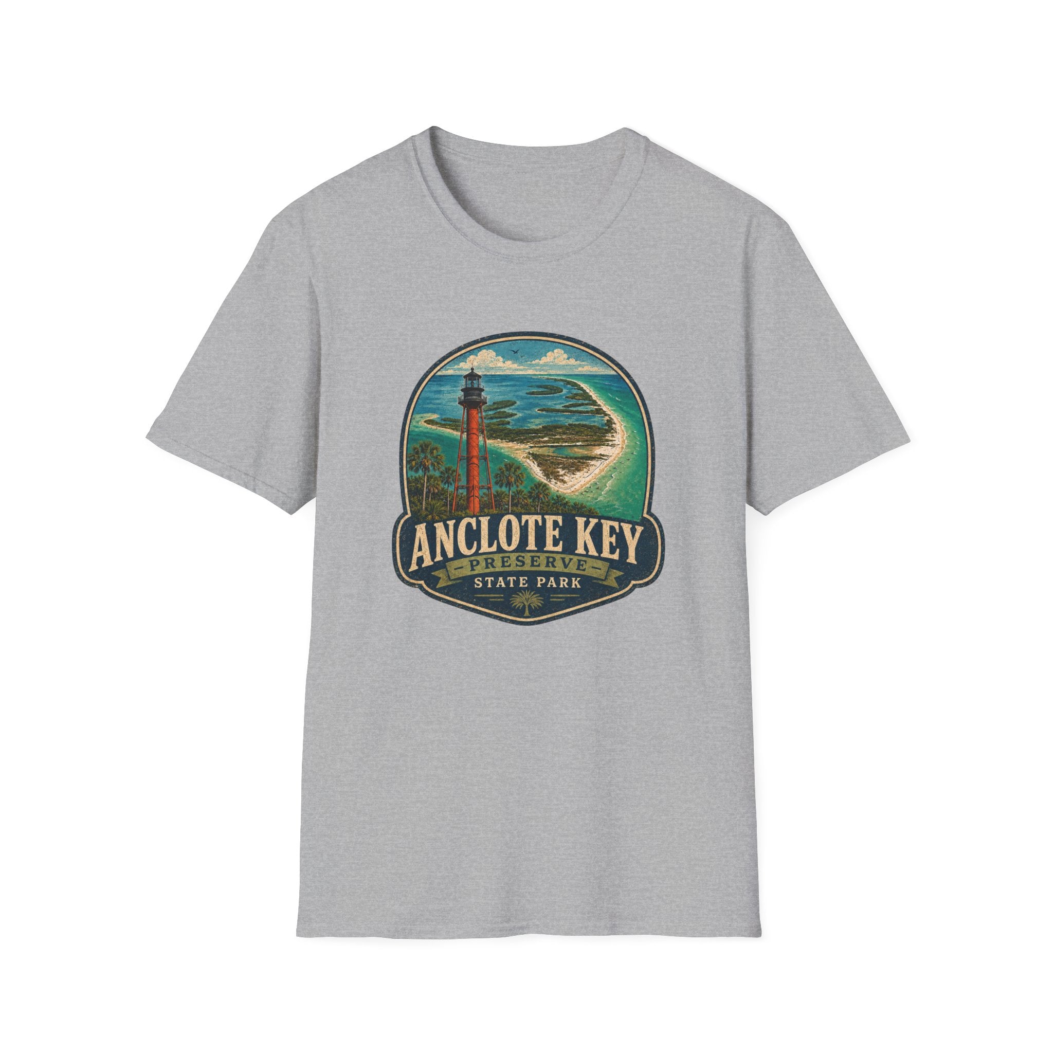 Anclote Key - Retro Tee