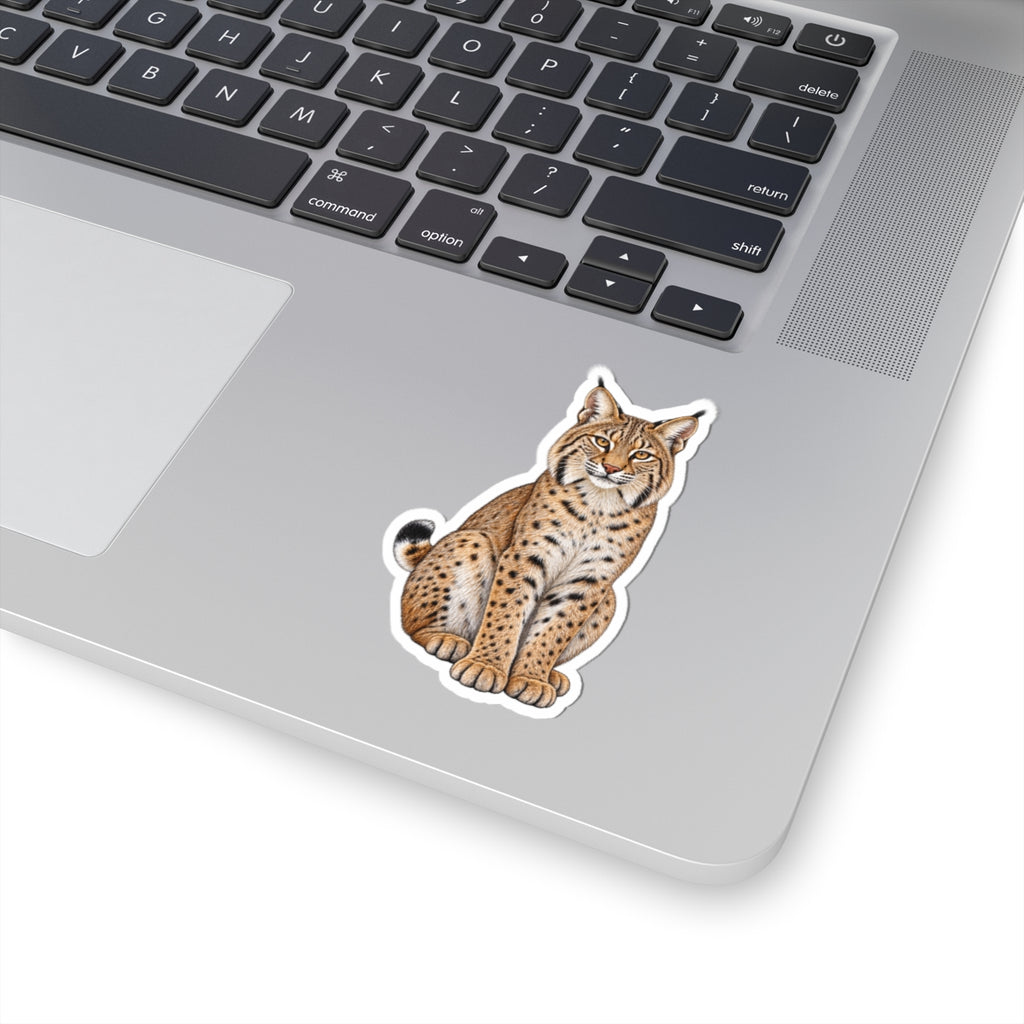 Bobcat Kiss-Cut Sticker — Realistic Decal