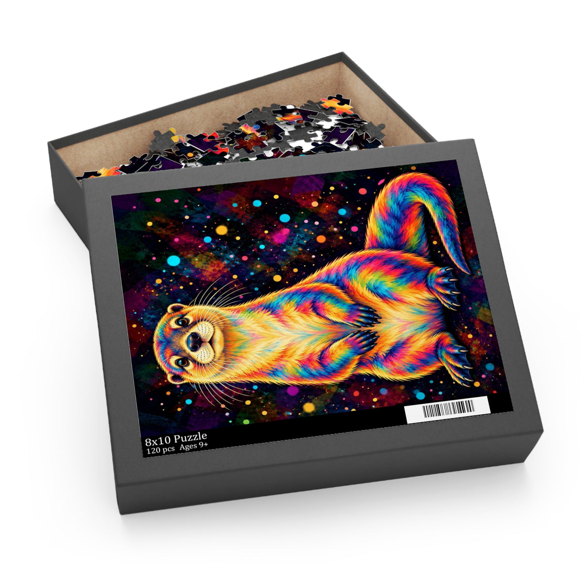 Rainbow River Otter Jigsaw Puzzle (120/252/500 pcs)