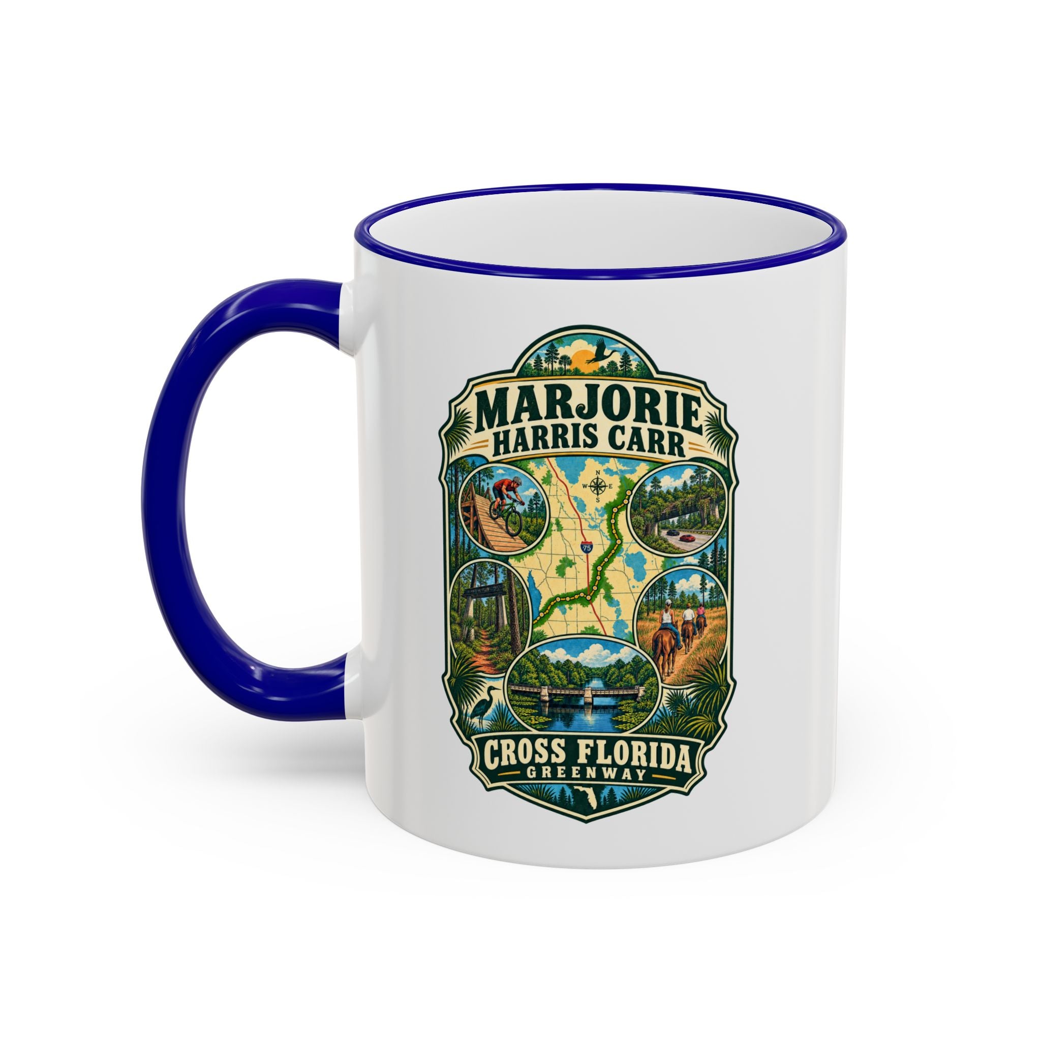 Marjorie Harris Carr Greenway Accent Rim & Handle 11oz/15oz