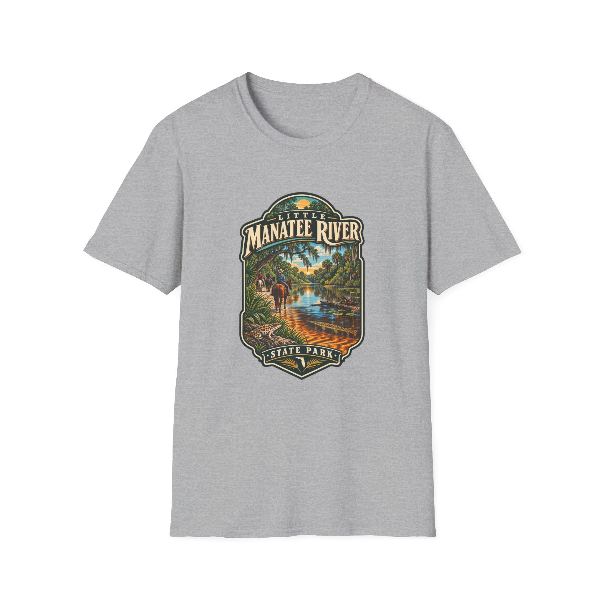 Little Manatee River- Retro Tee