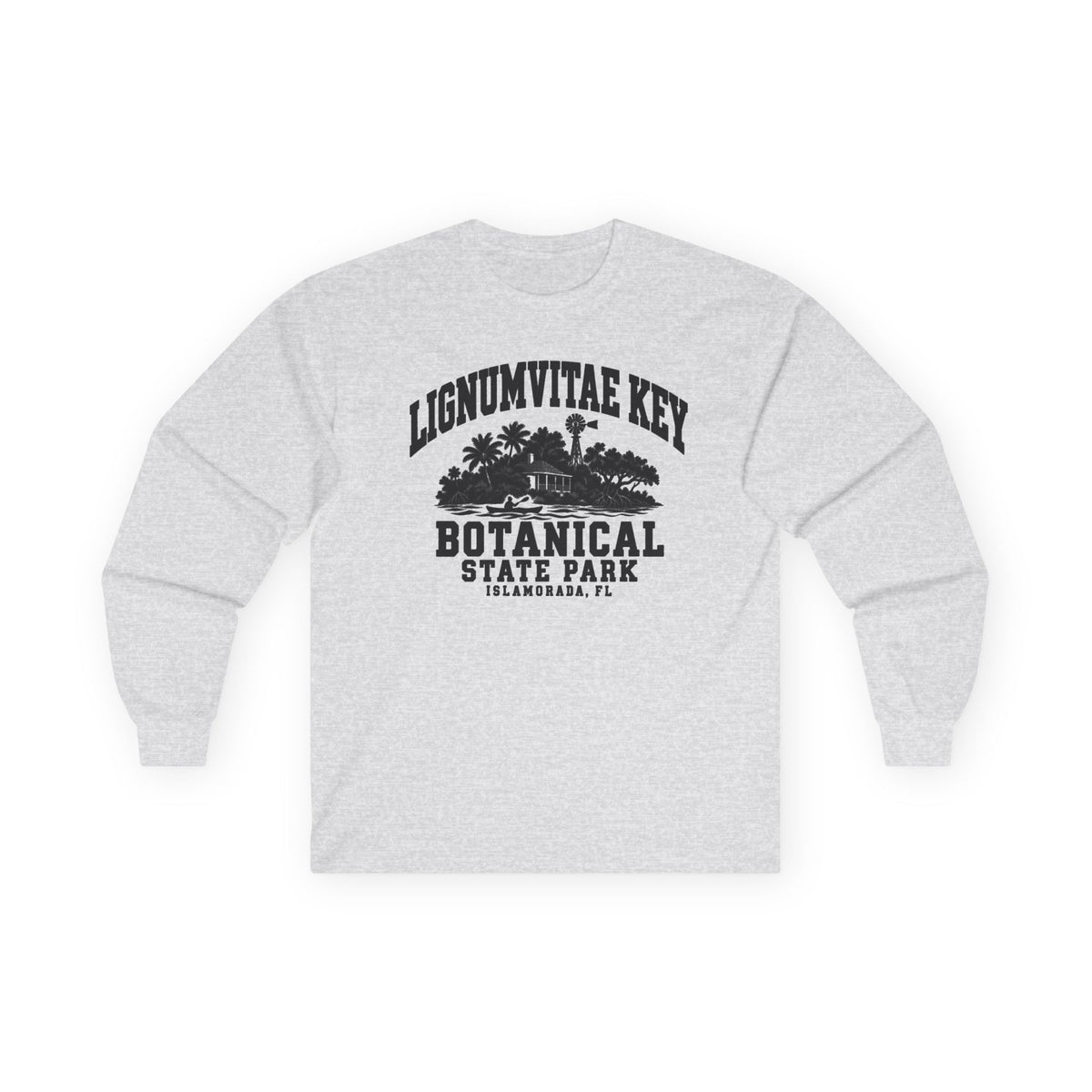 Lignumvitae Key Botanical State Park Logo- Long Sleeve Tee