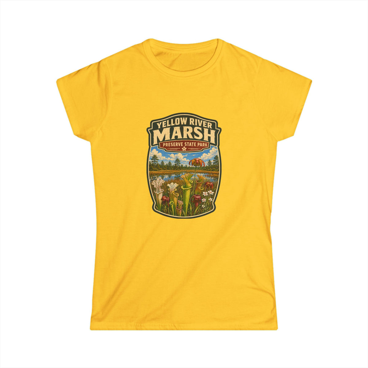Yellow River Marsh- Vintage Tee