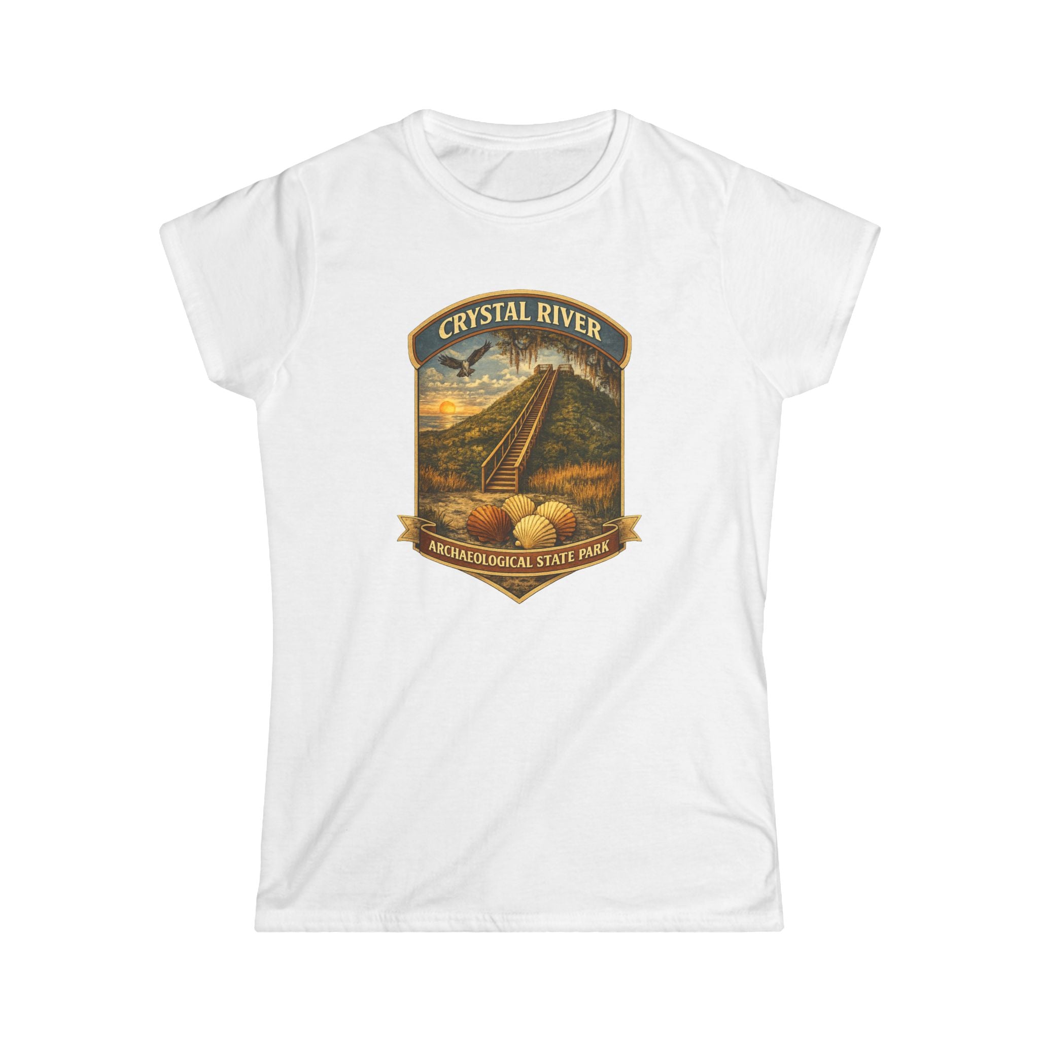 Crystal River Archaeological- Vintage Tee