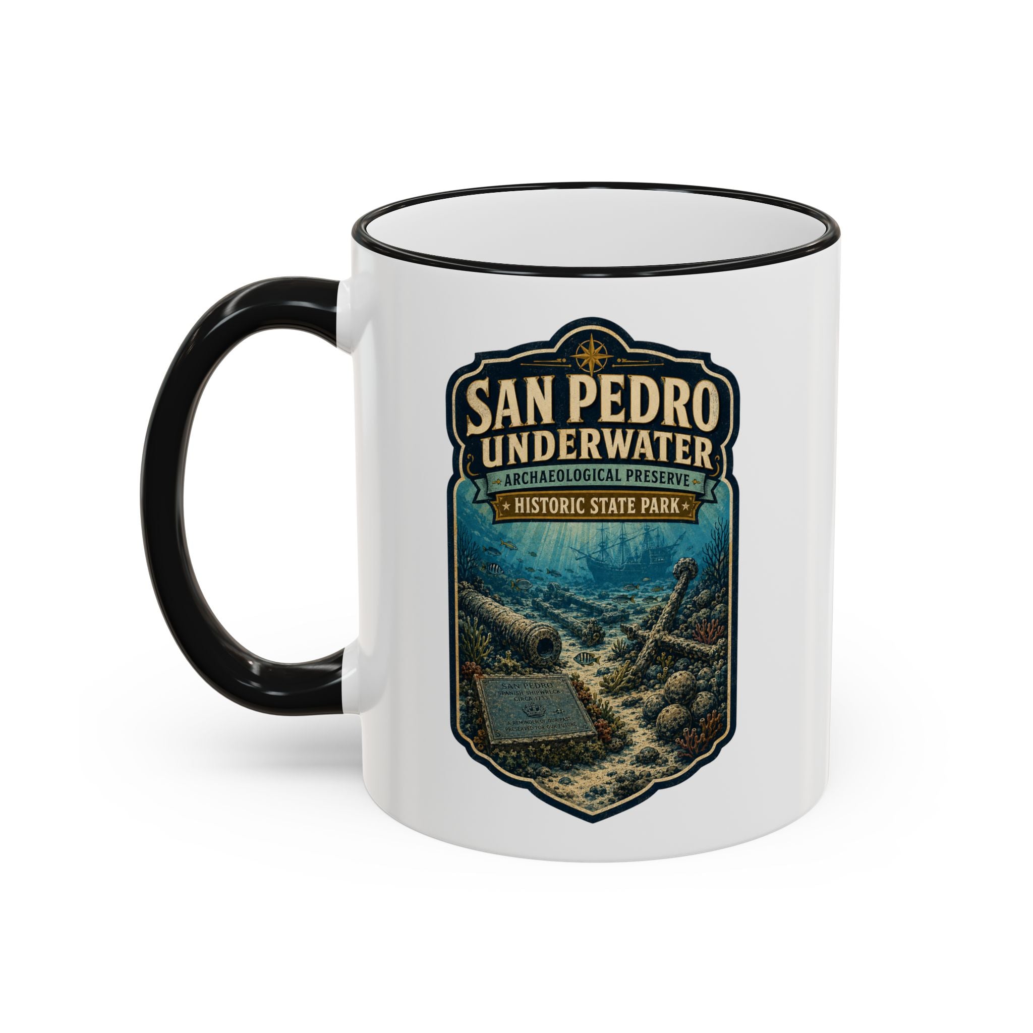 San Pedro Accent Rim & Handle 11oz/15oz