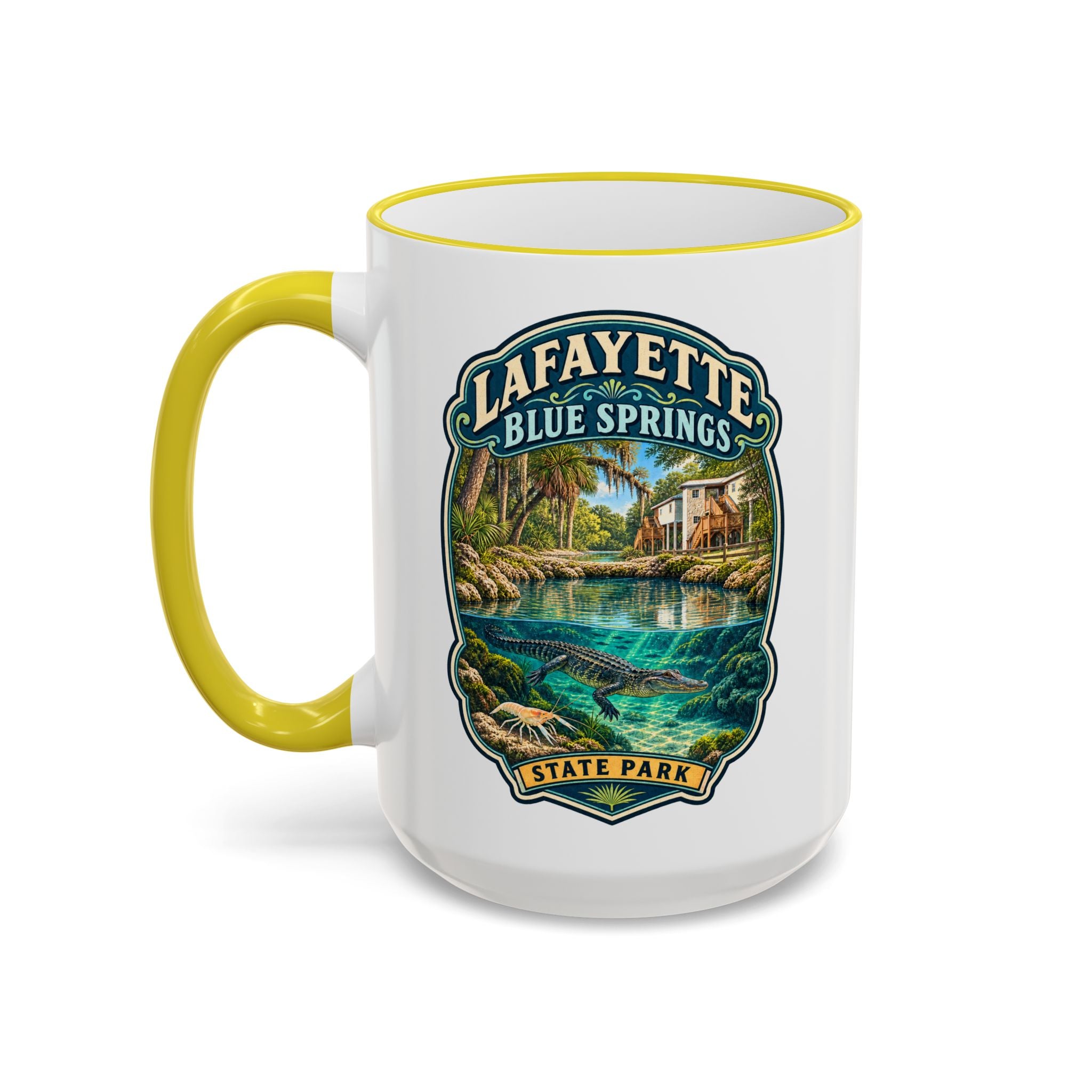Lafayette Blue Springs Accent Rim & Handle 11oz/15oz