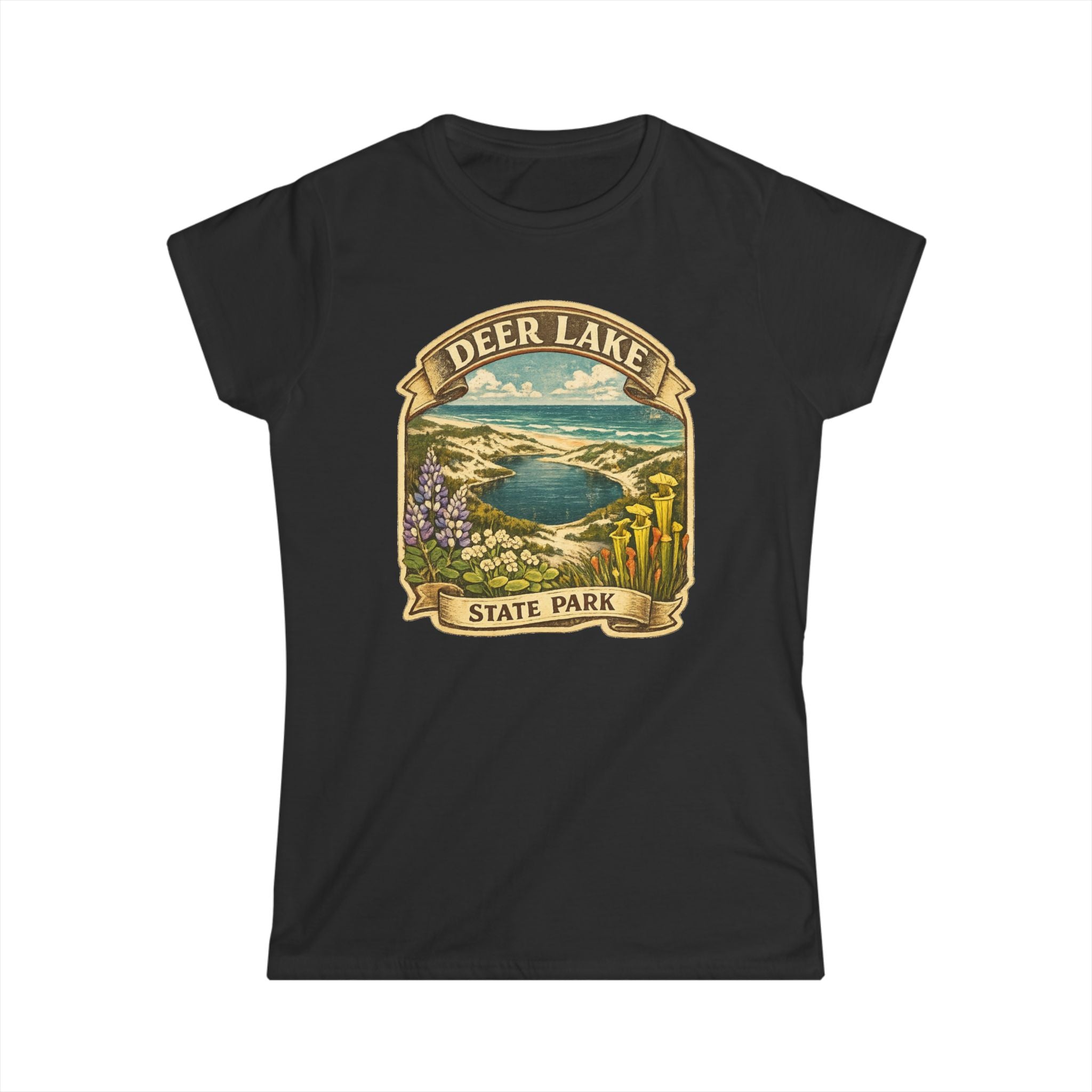 Deer Lake- Vintage Tee