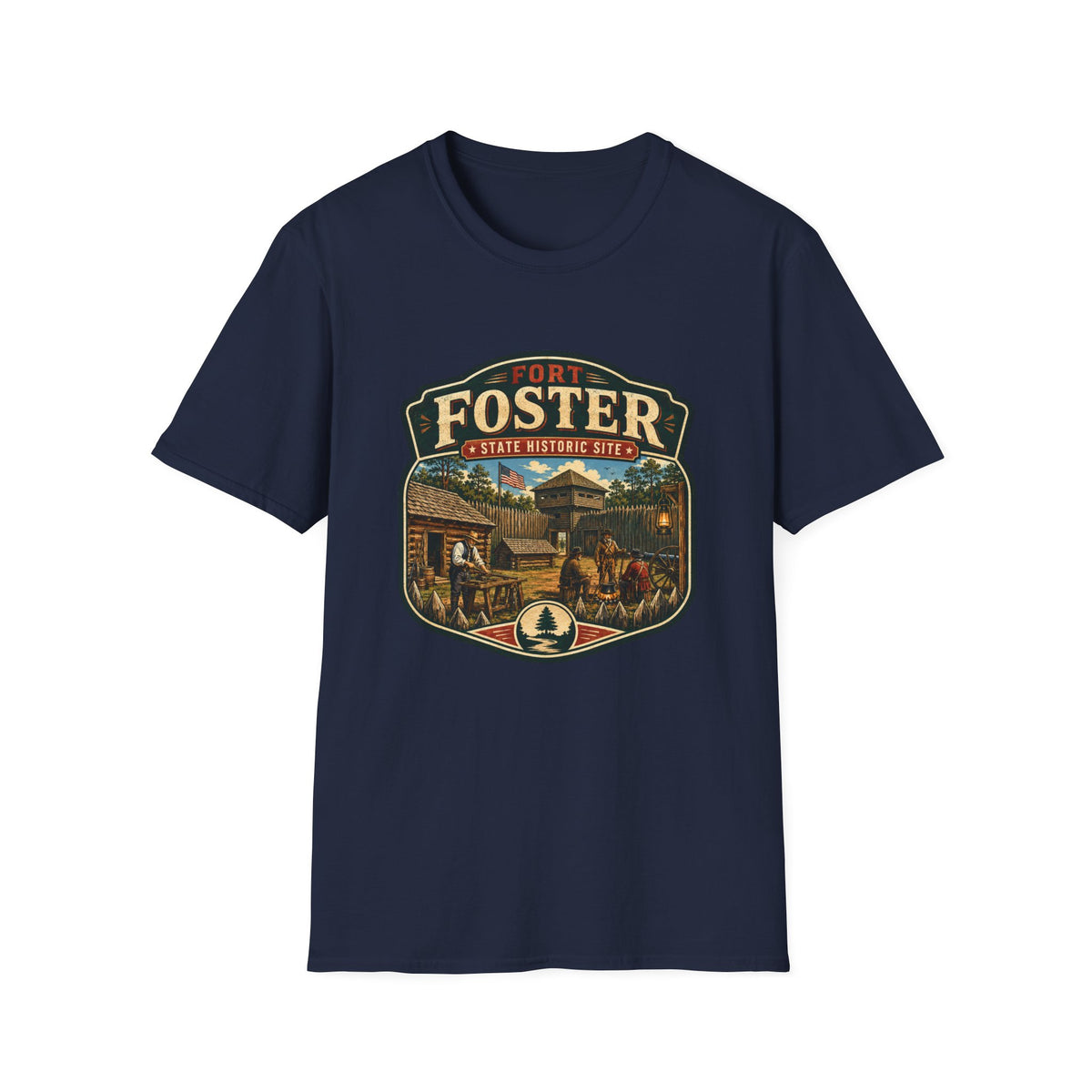 Fort Foster — Retro Tee