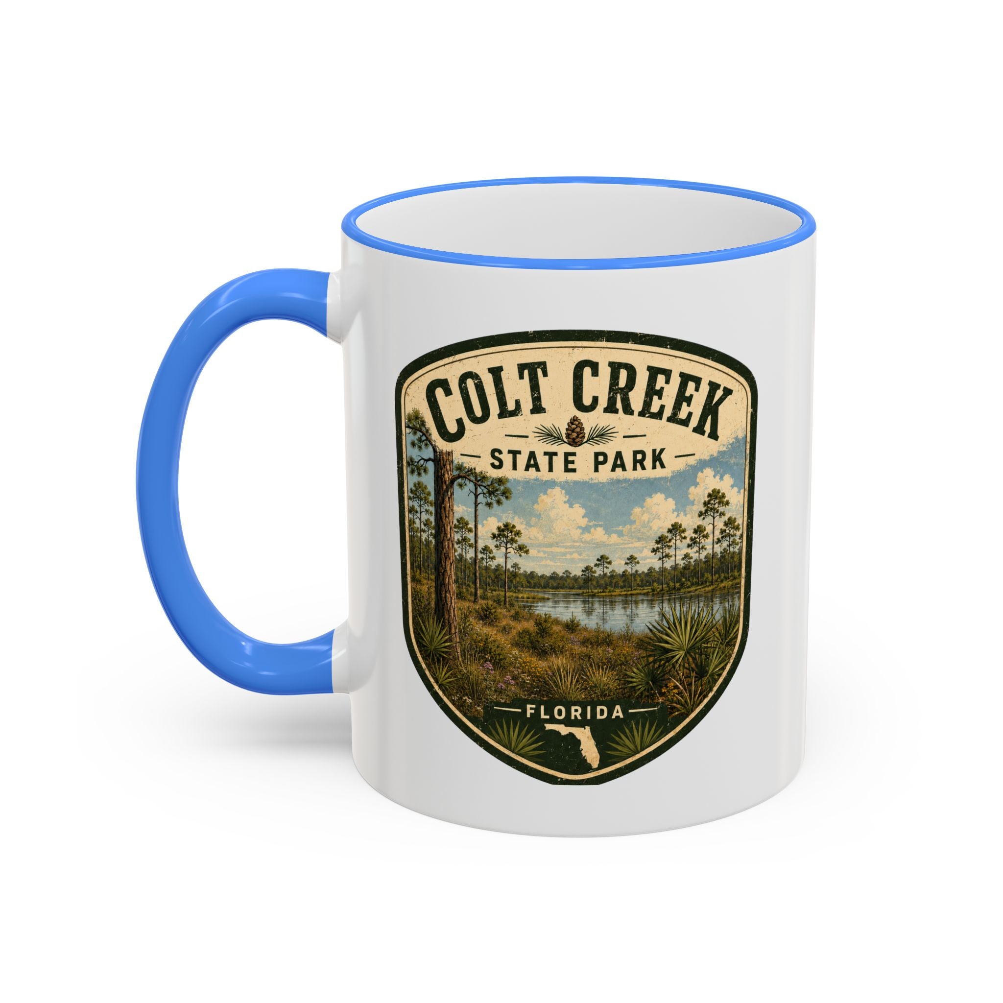 Colt Creek Meadow Mug — Accent Rim & Handle 11oz/15oz