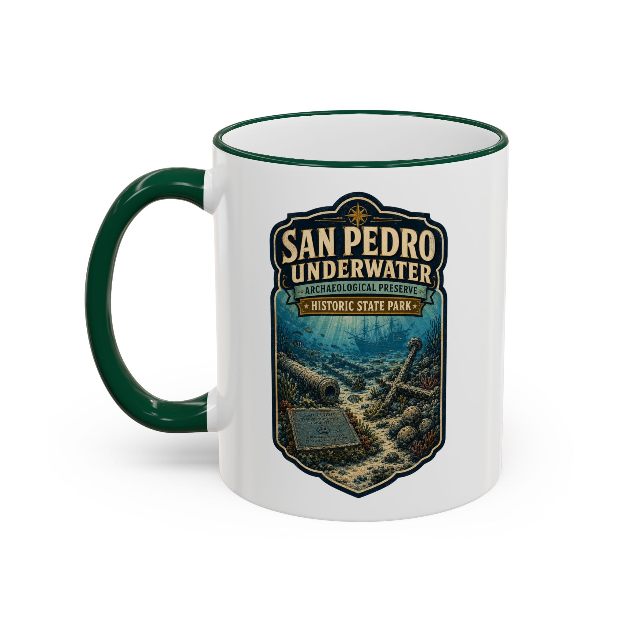 San Pedro Accent Rim & Handle 11oz/15oz
