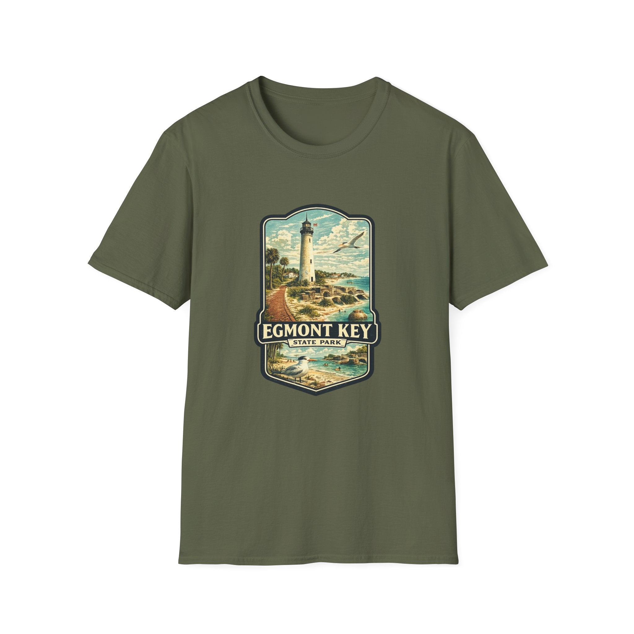 Egmont Key- Retro Tee