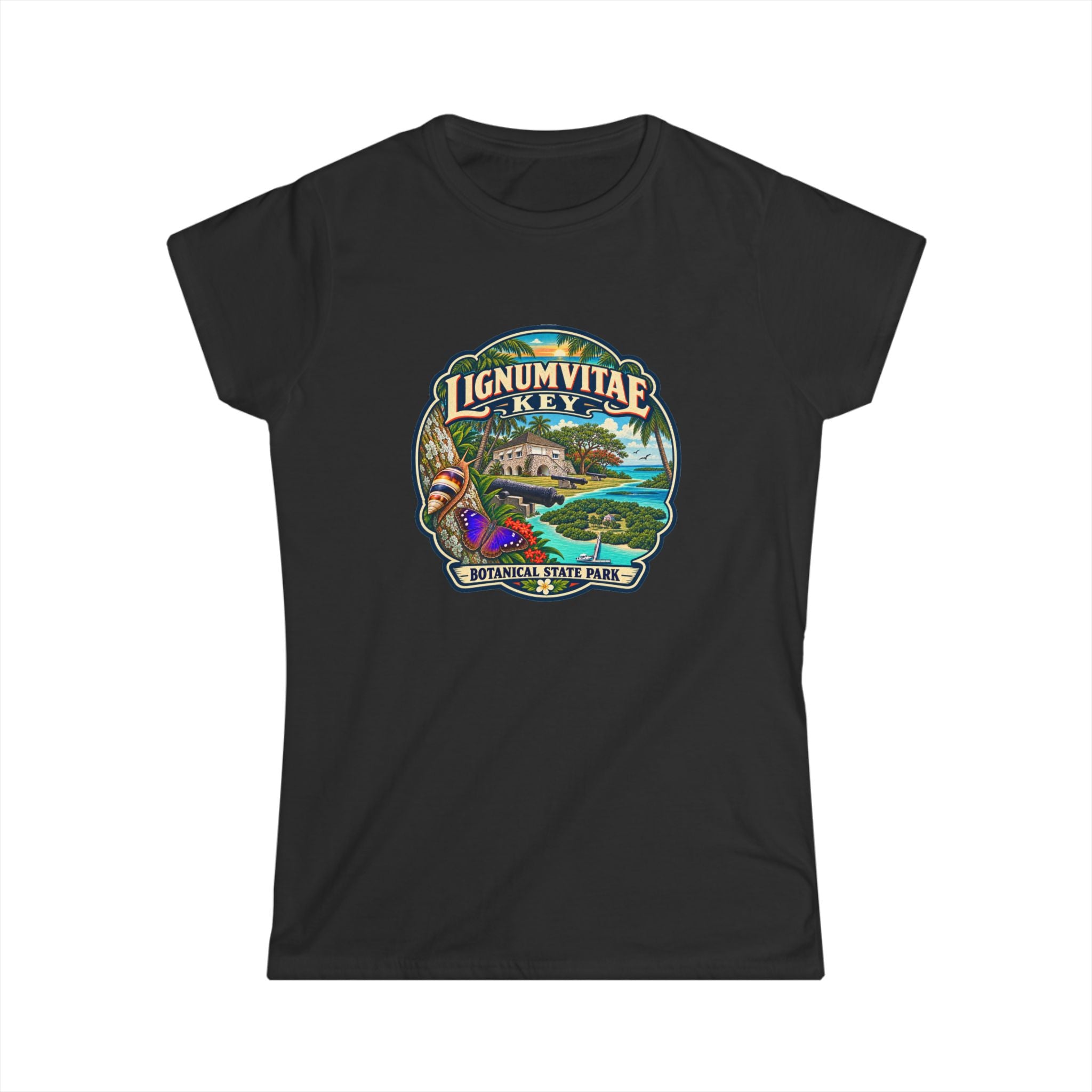 Lignumvitae Key- Vintage Tee
