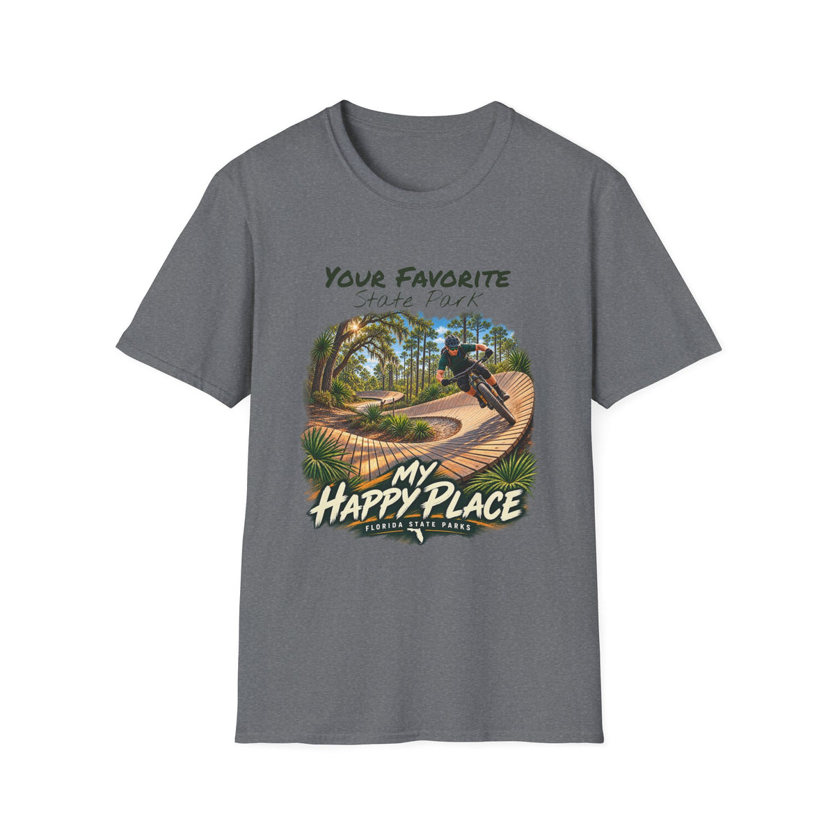 CUSTOMIZABLE Bike Course- Retro Tee
