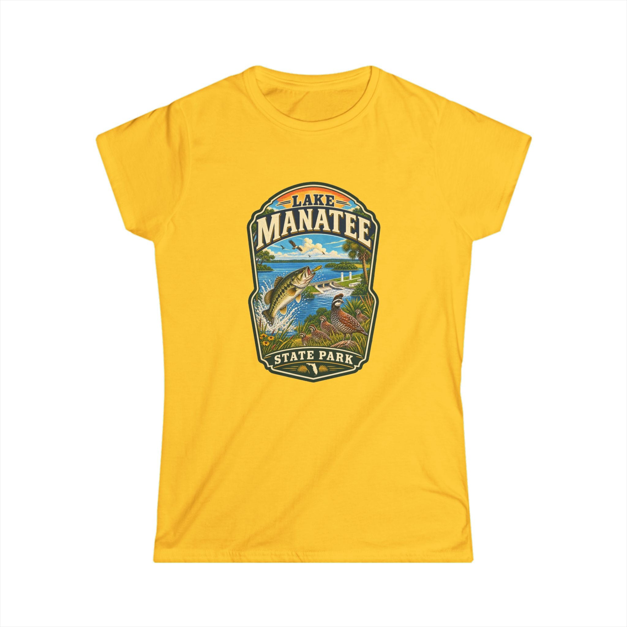 Lake Manatee- Vintage Tee