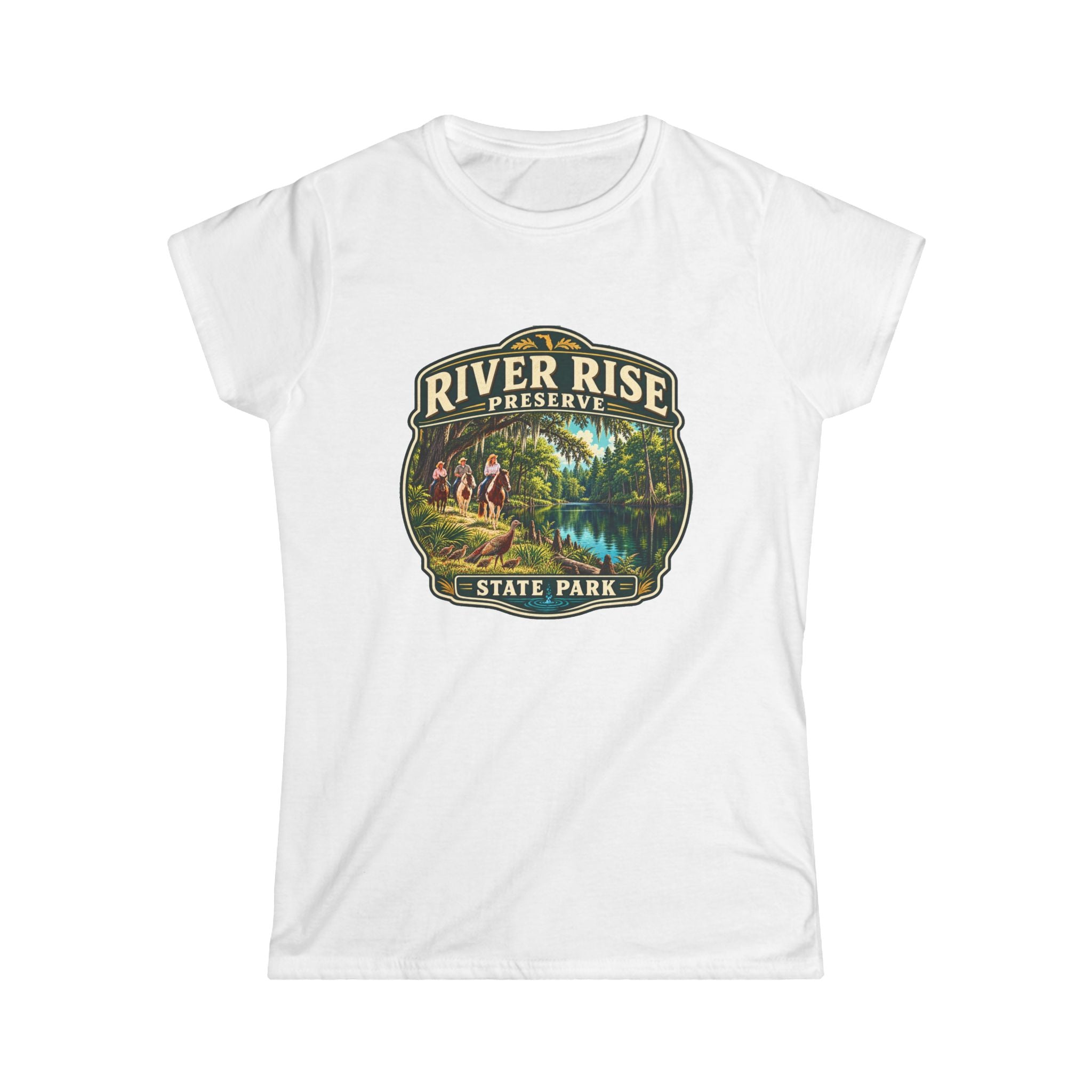 River Rise- Vintage Tee