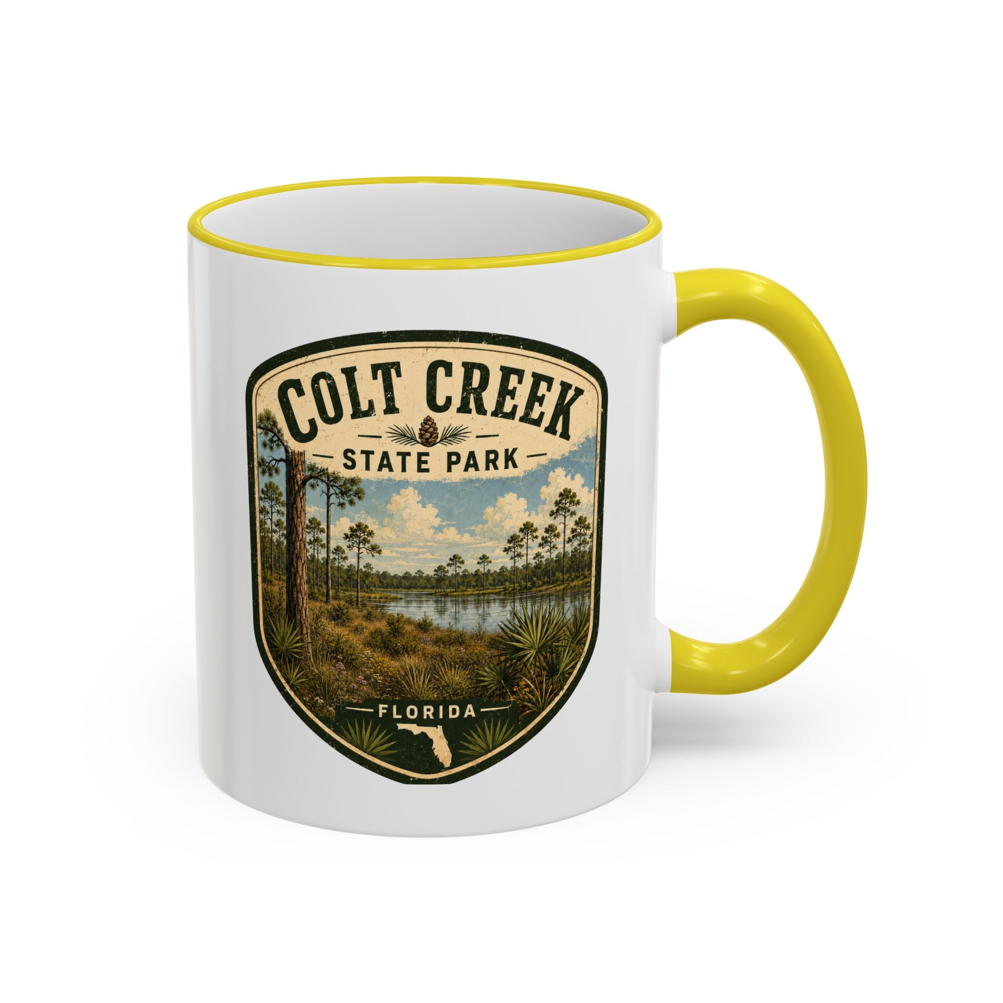 Colt Creek Meadow Mug — Accent Rim & Handle 11oz/15oz