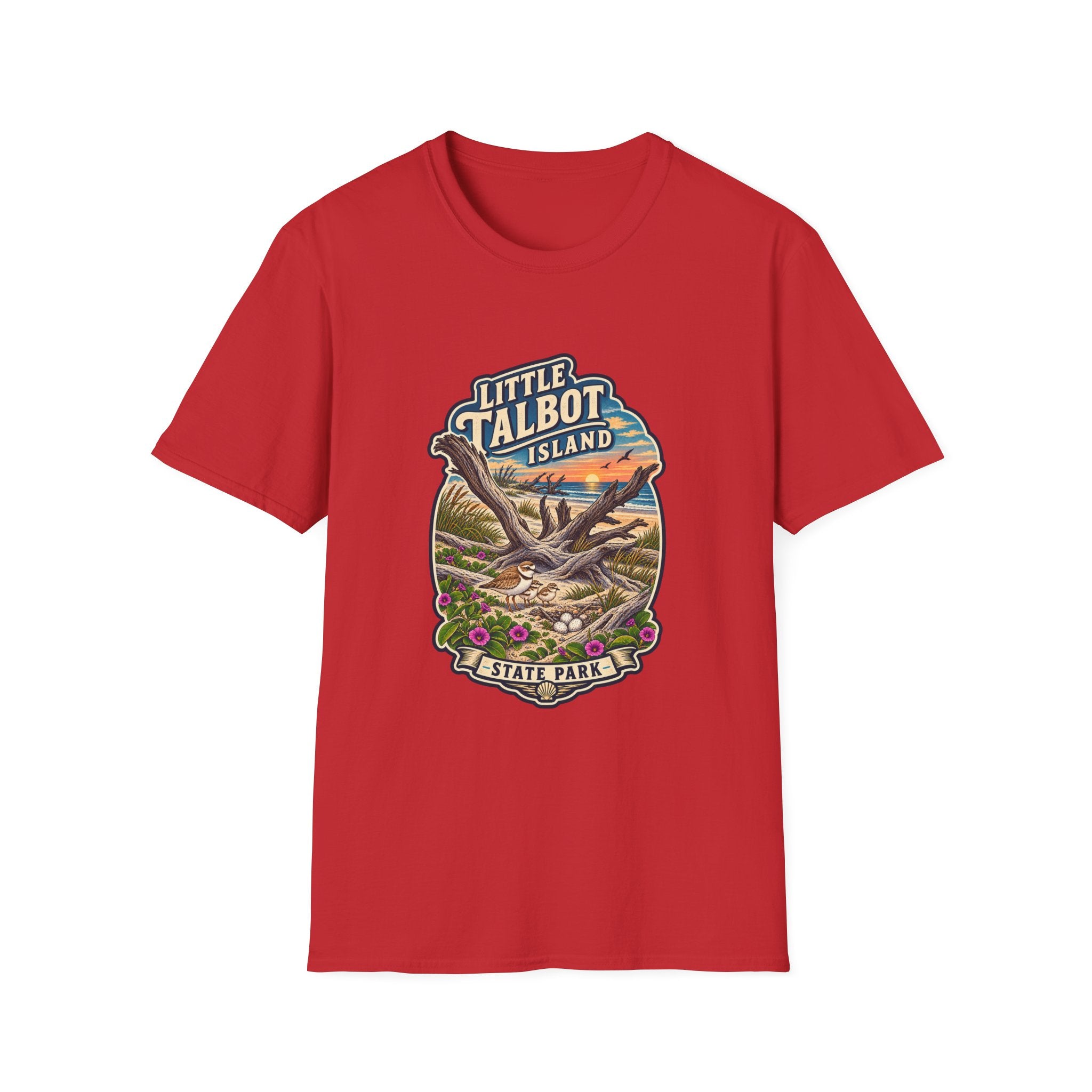 Little Talbot Island- Retro Tee