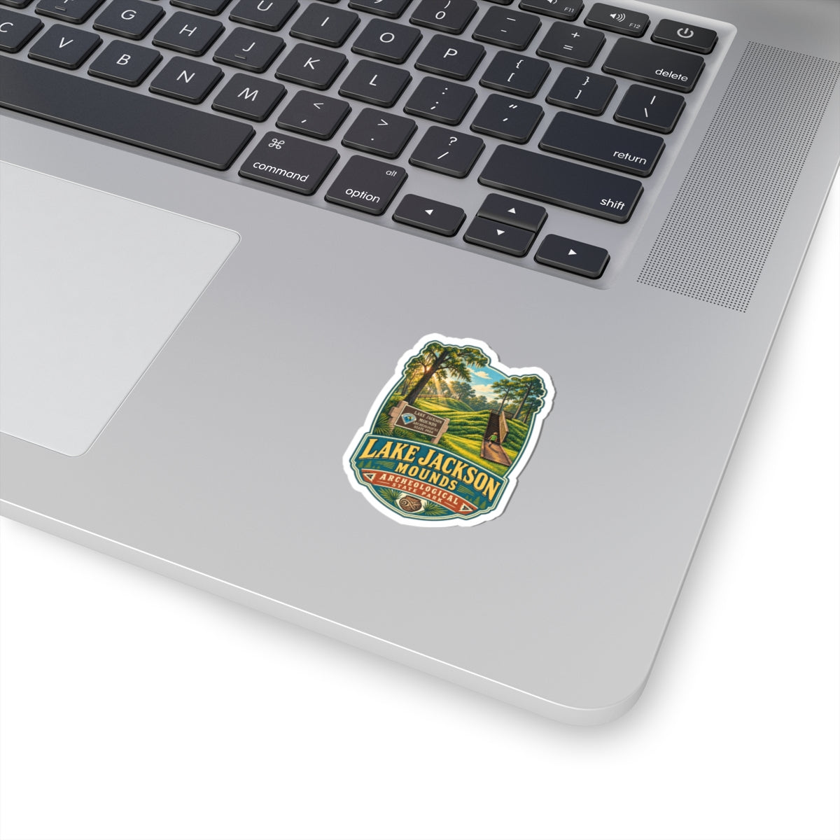 Lake Jackson Mounds State Park Sticker – Scenic Kiss-Cut Vinyl Decal