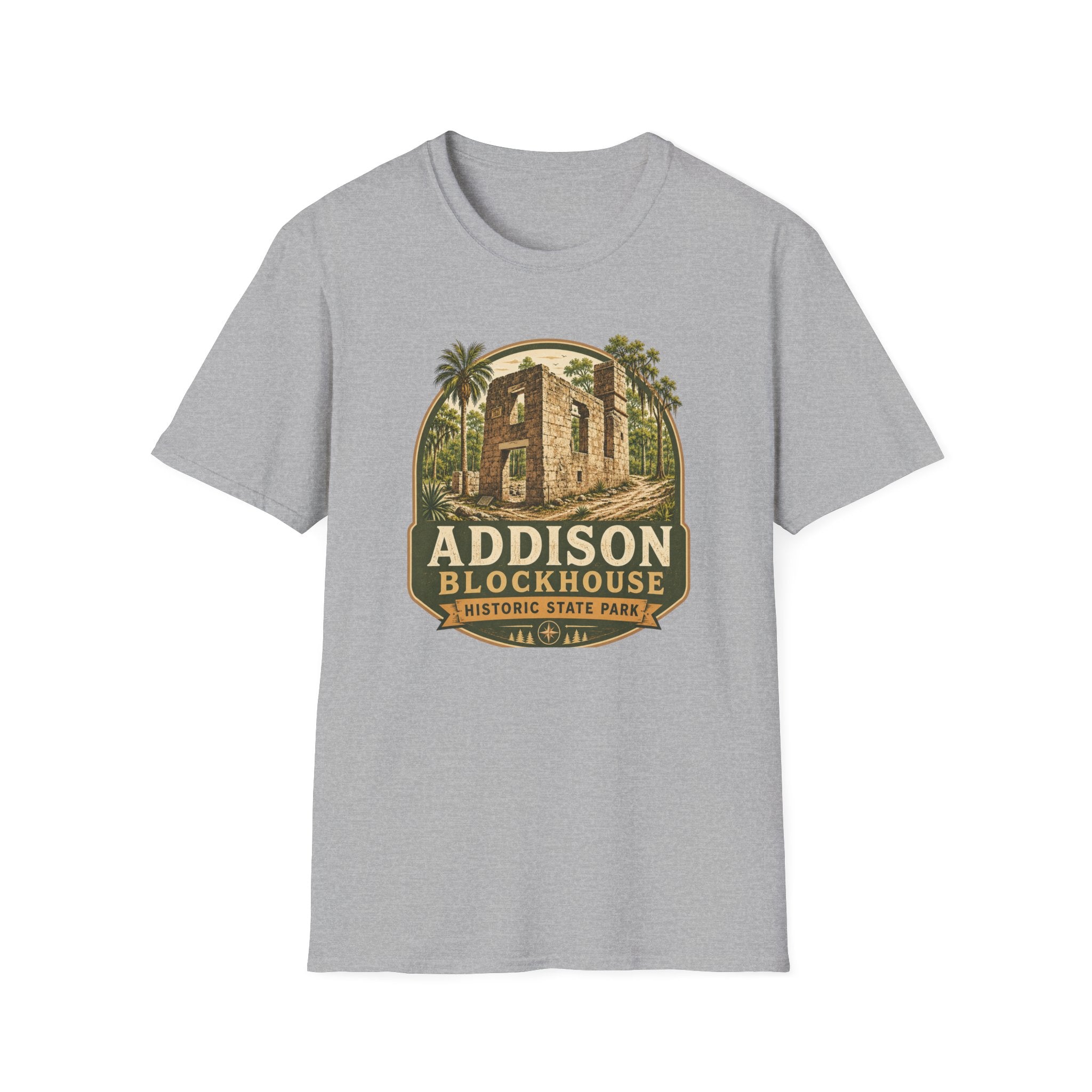 Addison Blockhouse — Retro Tee