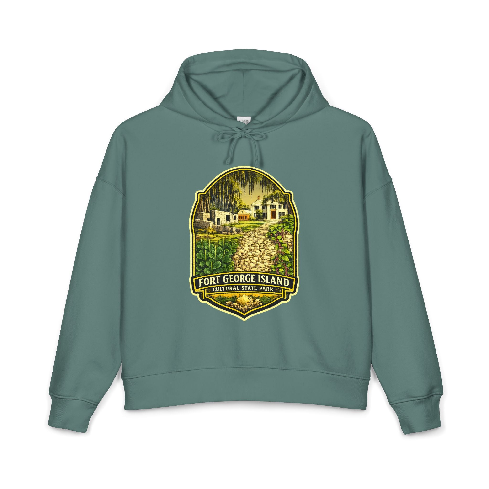 Fort George Island — Vintage Hoodie