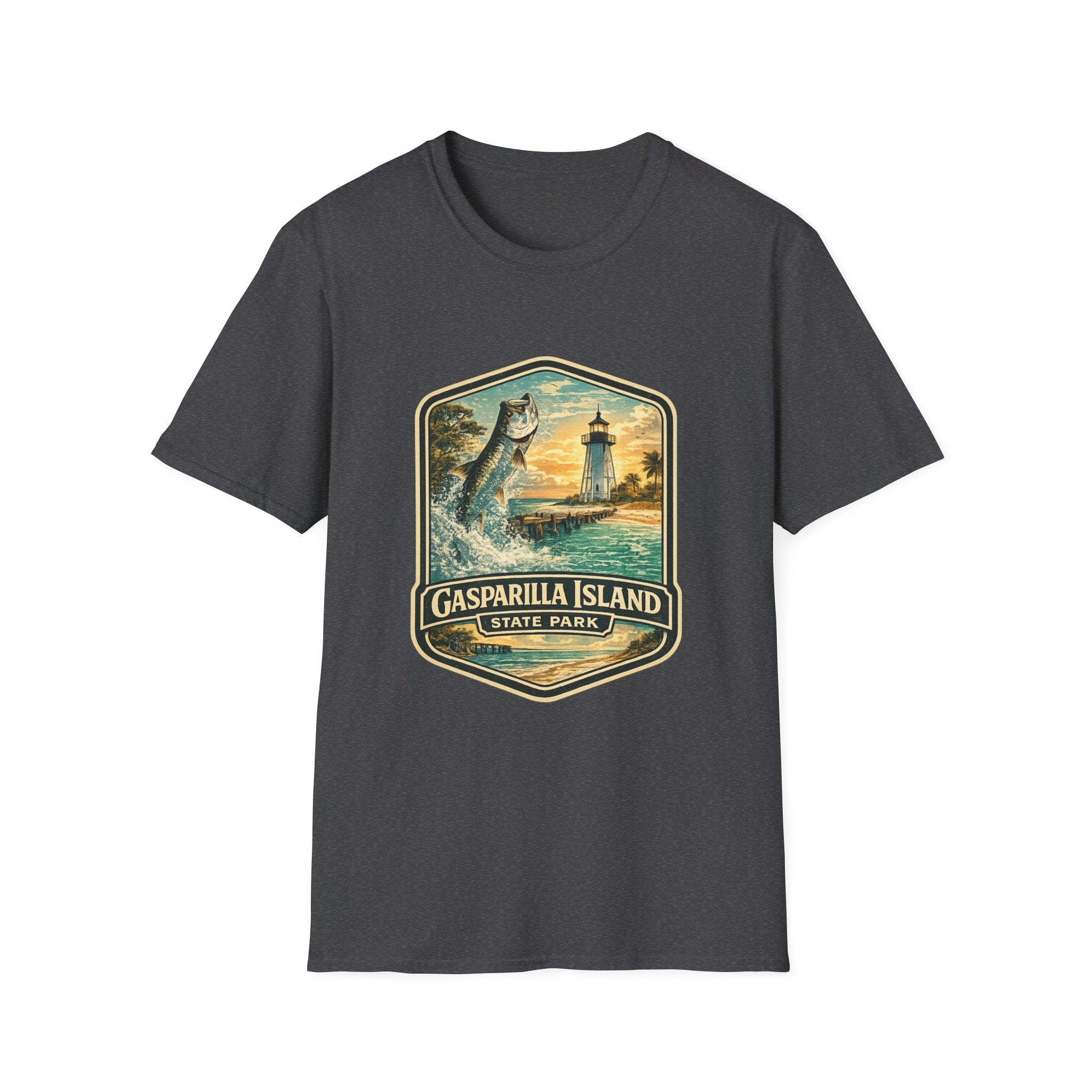 Gasparilla Island- Retro Tee