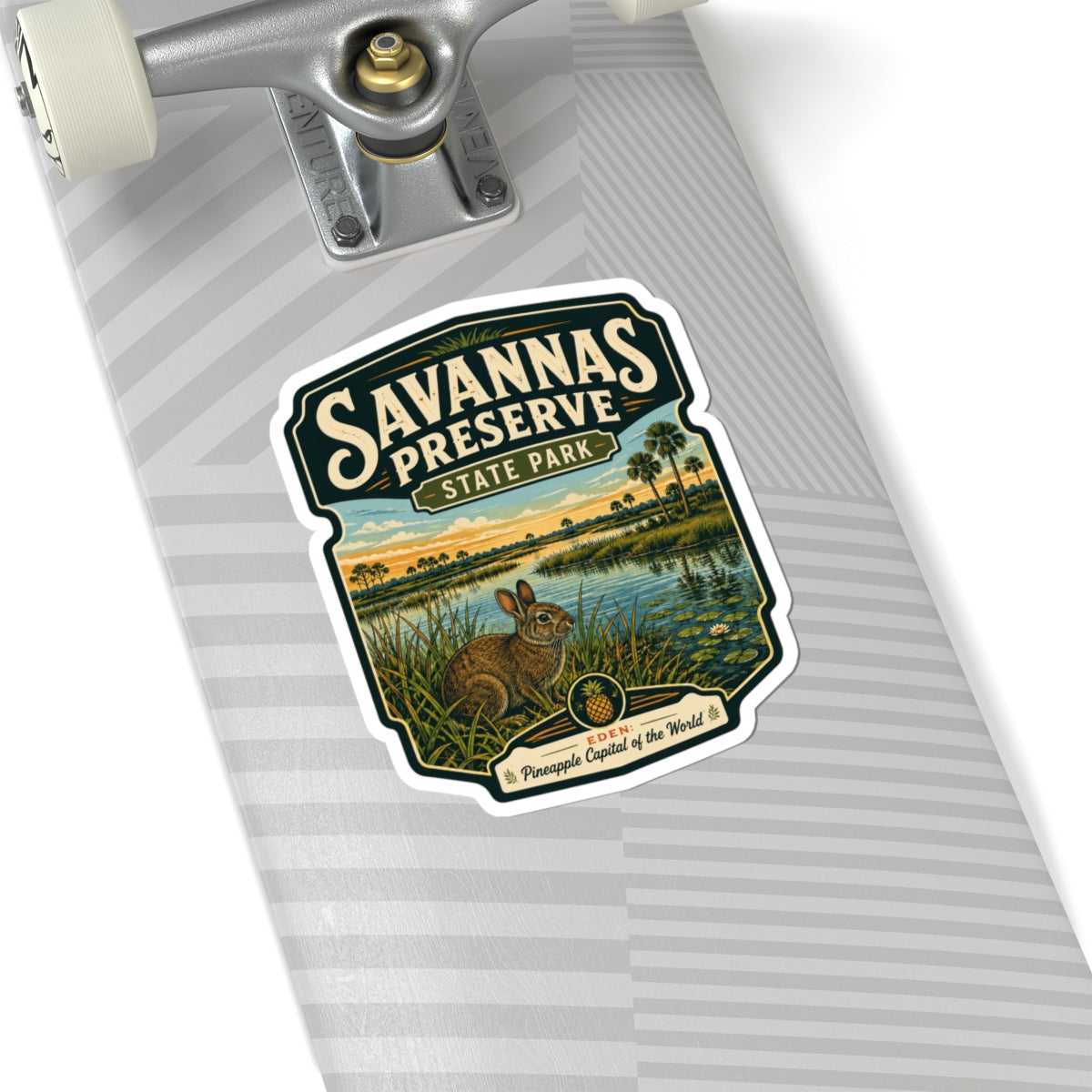 Savannas Preserve State Park Sticker — Scenic Wildlife Park Decal