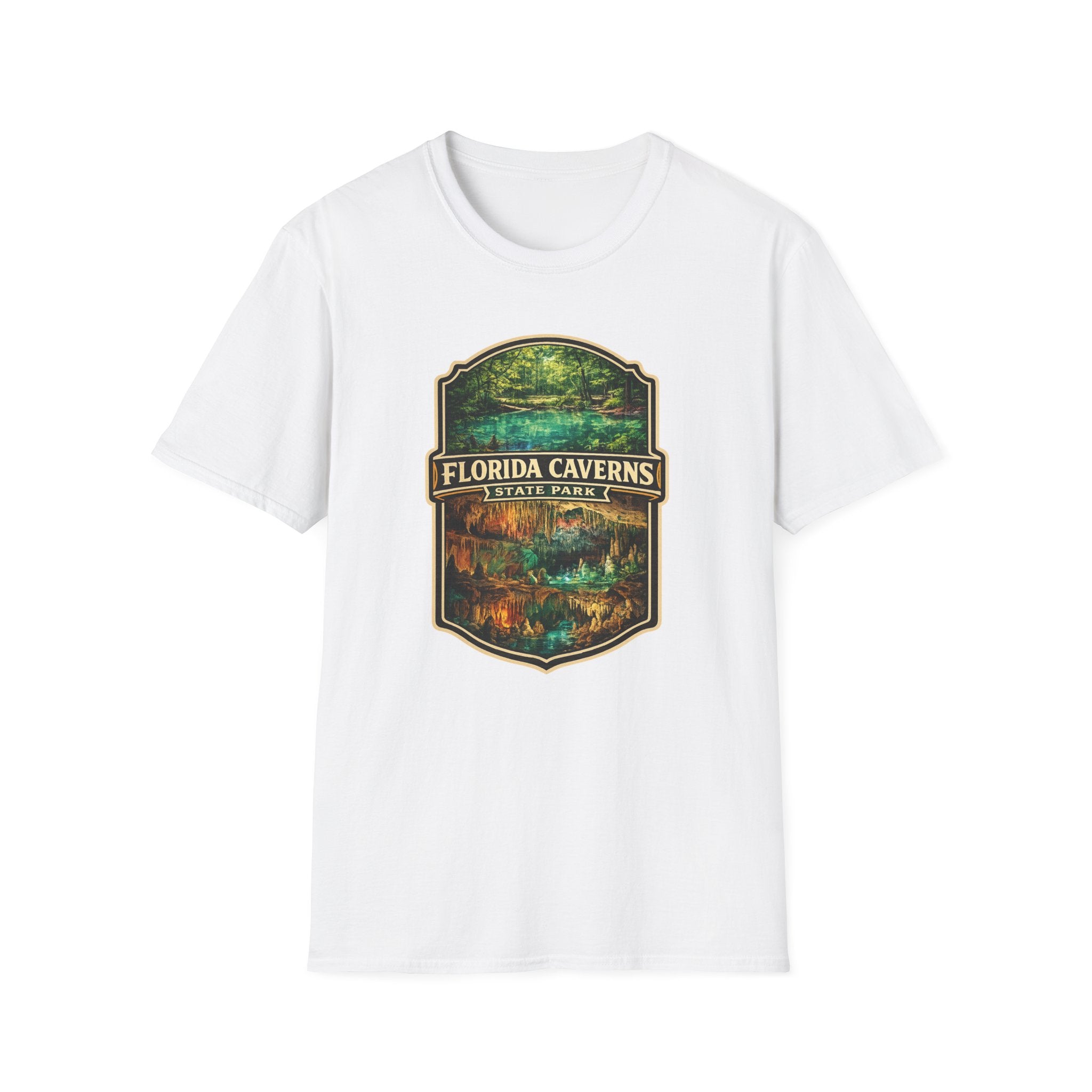 Florida Caverns- Retro Tee