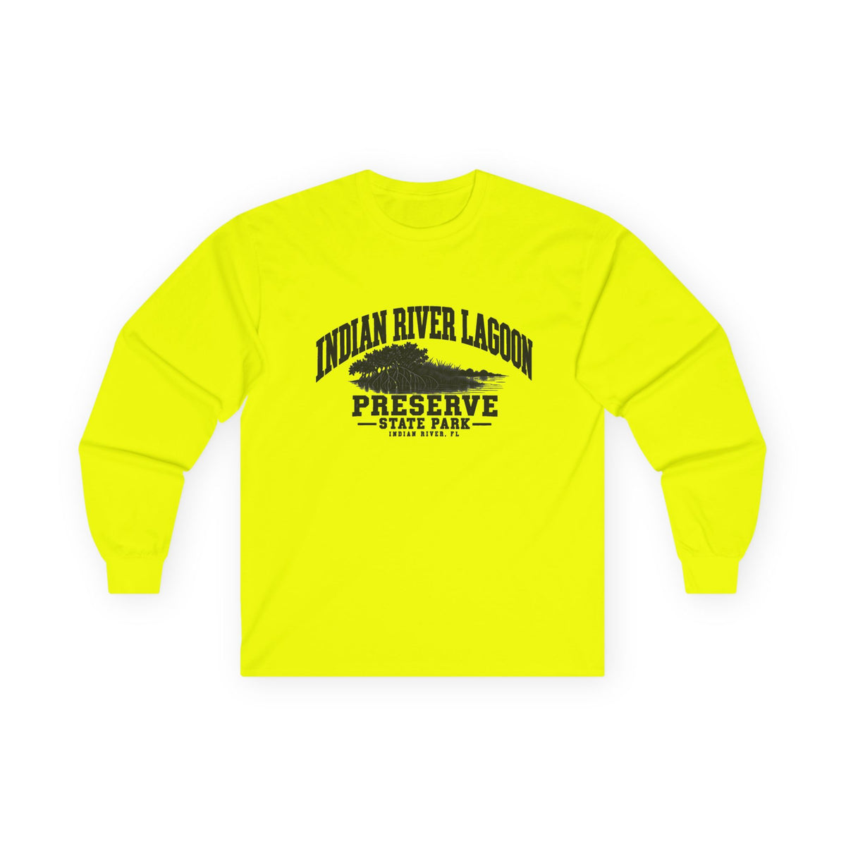 Indian River Lagoon Preserve State Park Logo- Long Sleeve Tee