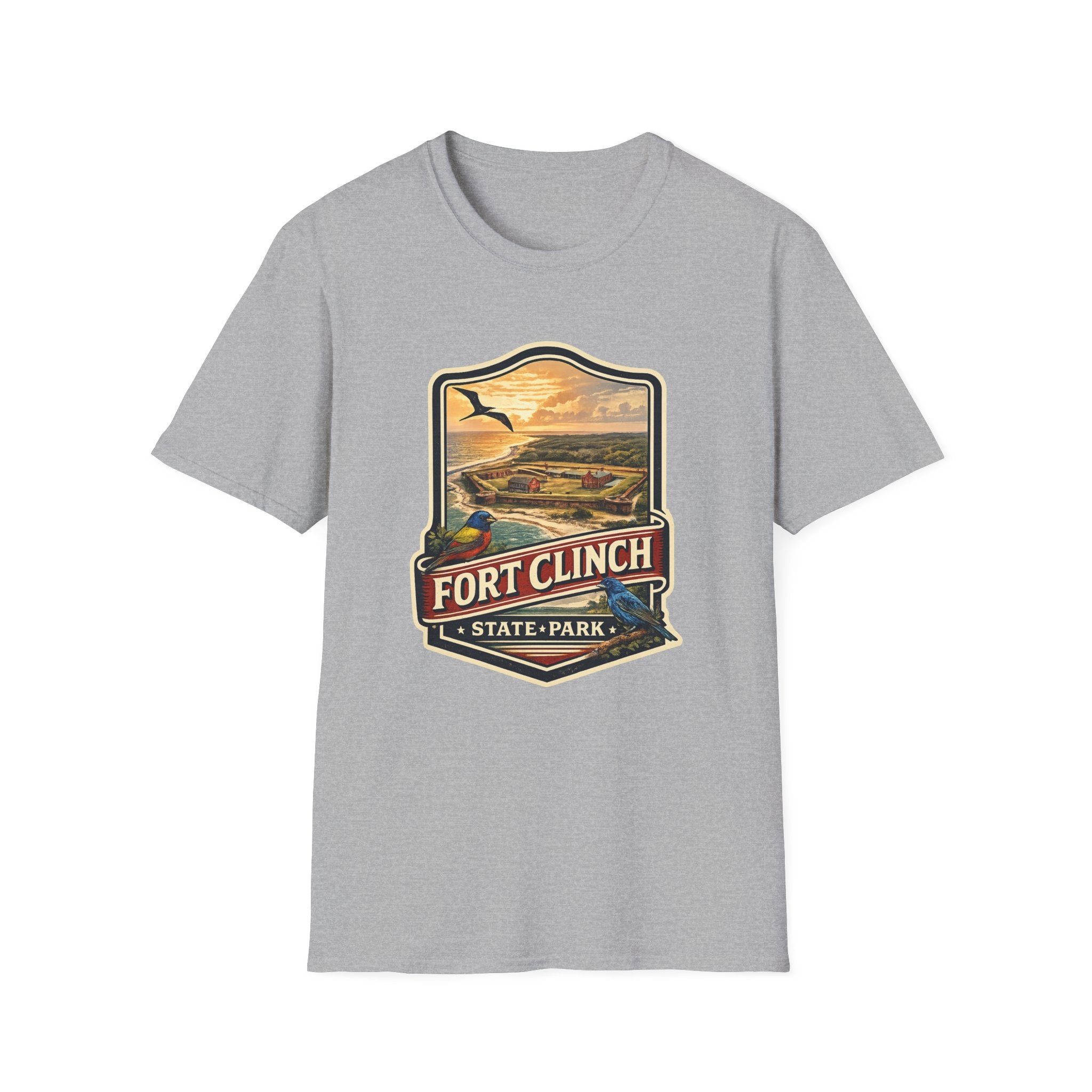 Fort Clinch- Retro Tee