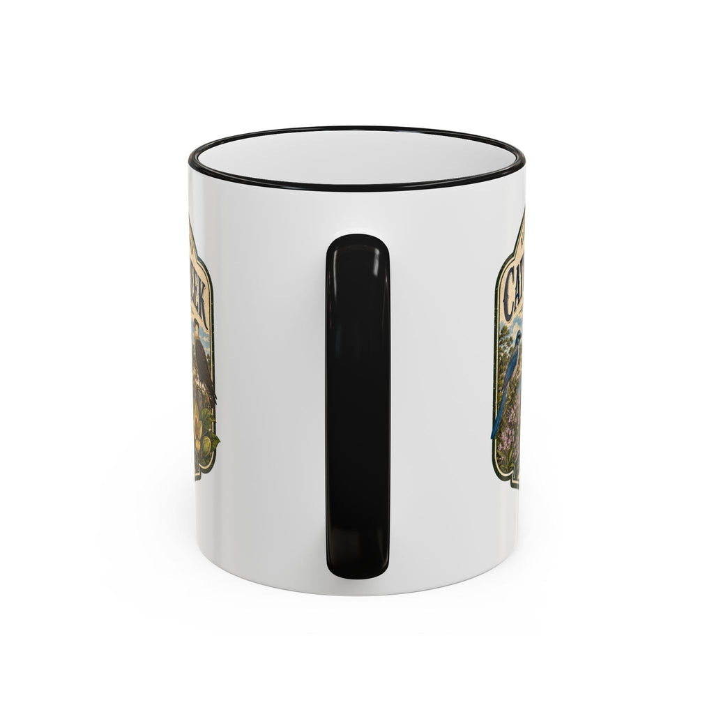 Catfish Creek Vintage Mug — Accent Rim & Handle 11oz/15oz