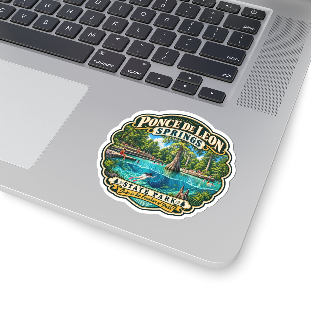 Ponce de Leon Springs State Park Sticker — Vintage Travel Outdoor Decal