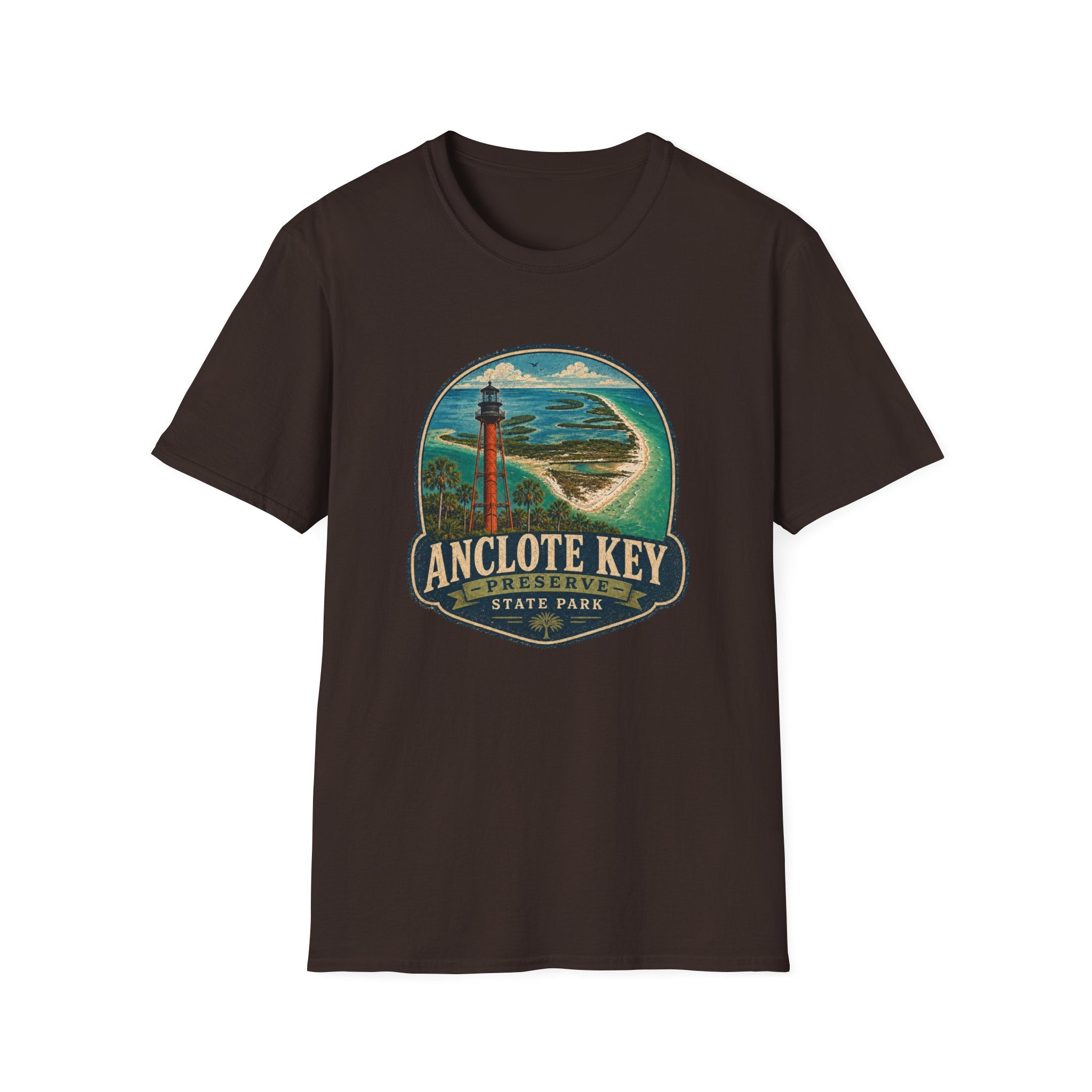 Anclote Key - Retro Tee