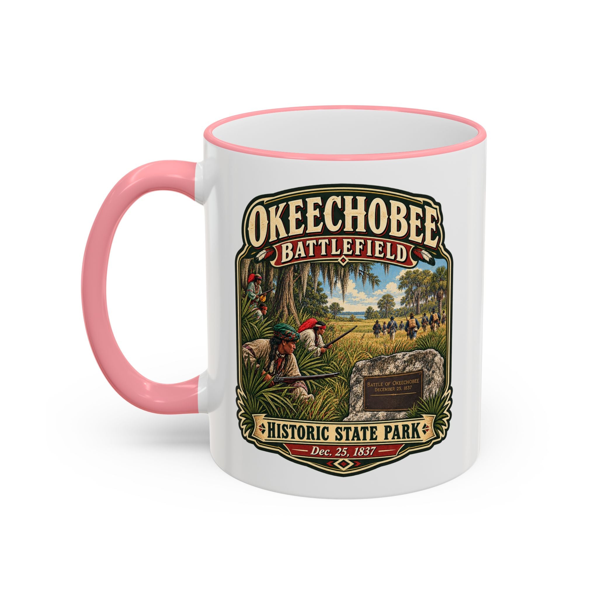 Okeechobee Battlefield River Accent Rim & Handle 11oz/15oz