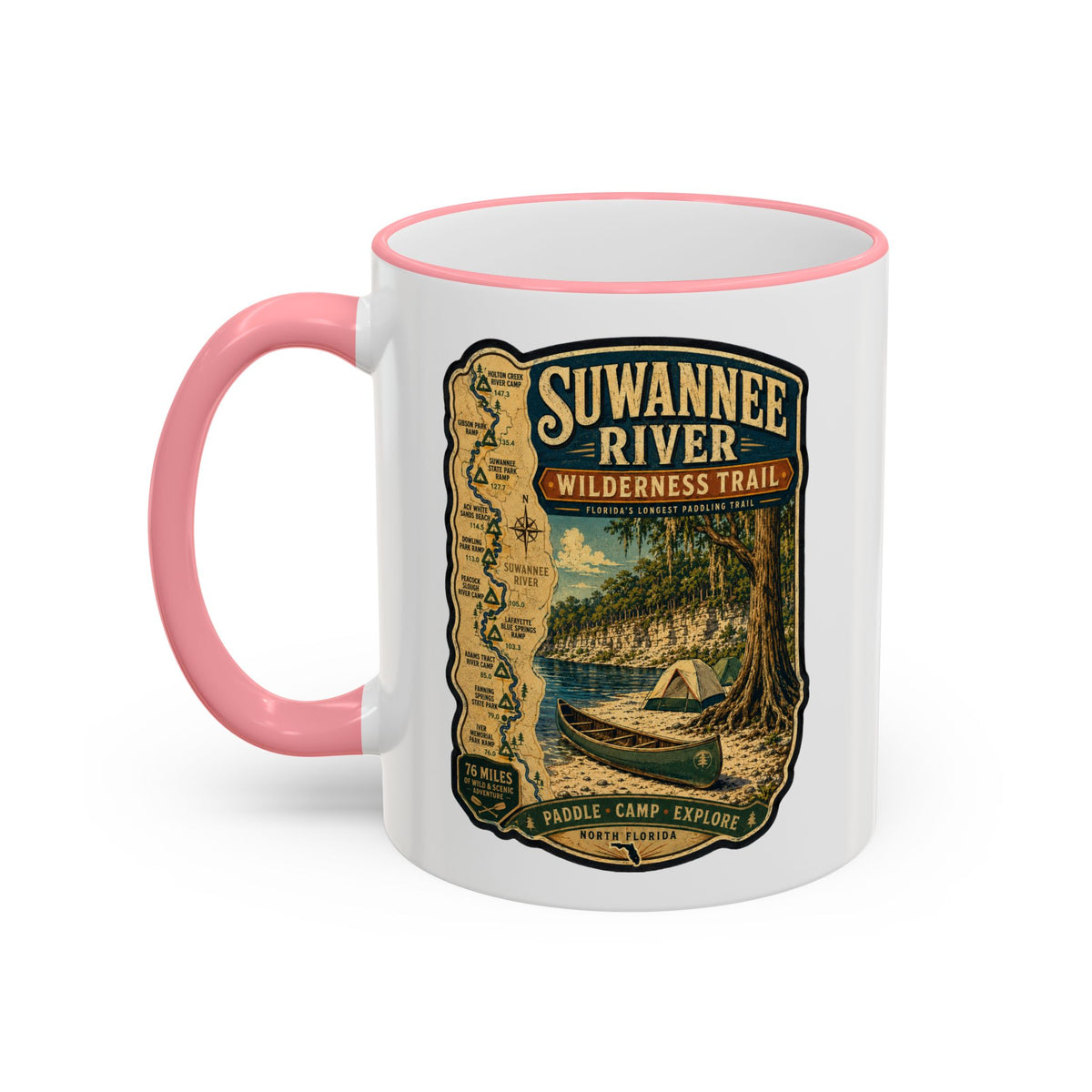 Suwannee River Wilderness Trail Accent Rim & Handle 11oz/15oz