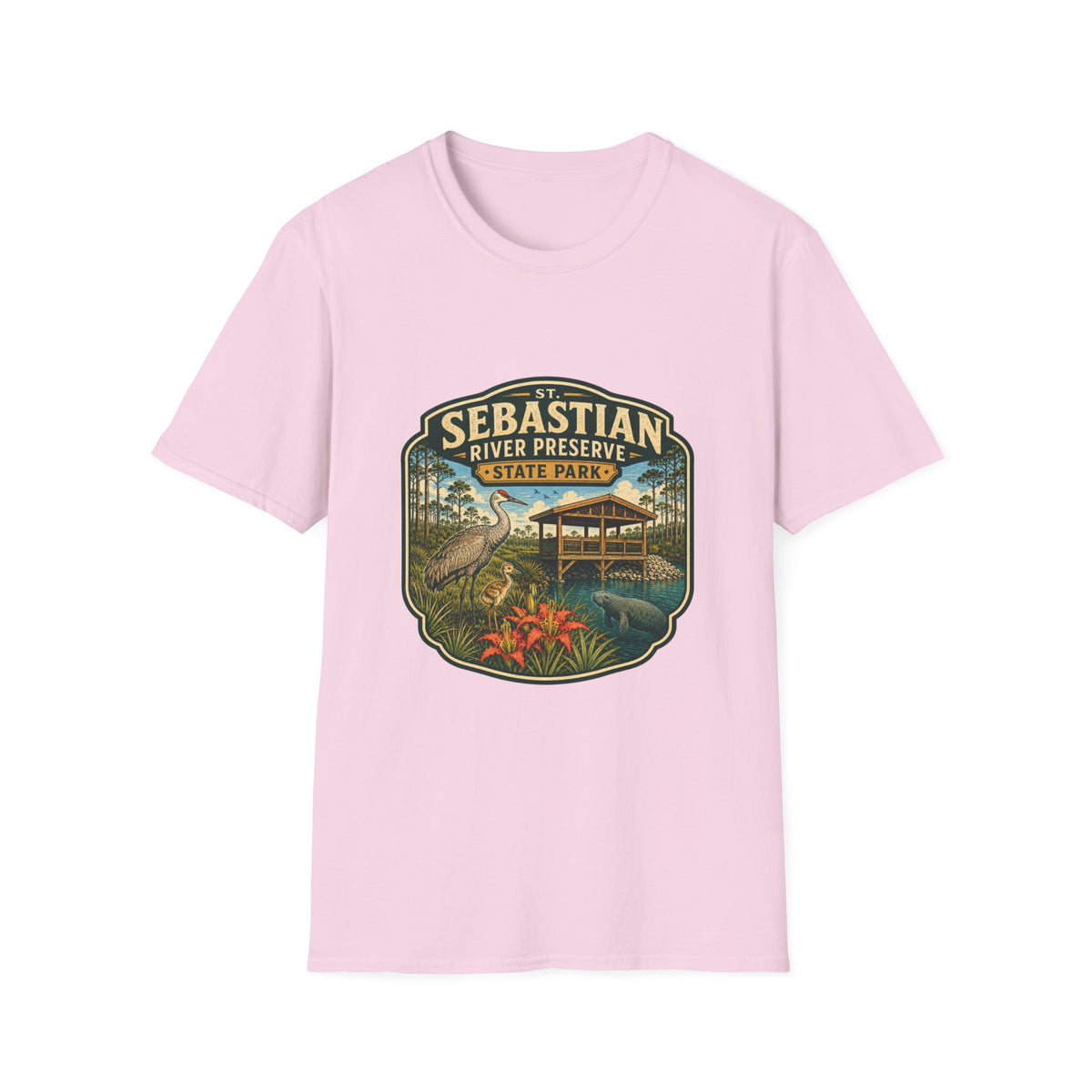 St. Sebastian River — Retro Tee