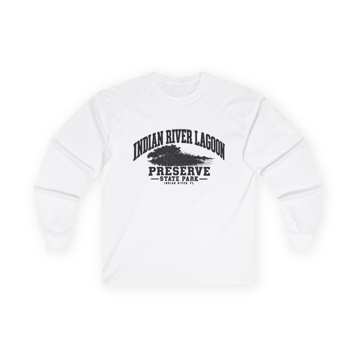 Indian River Lagoon Preserve State Park Logo- Long Sleeve Tee