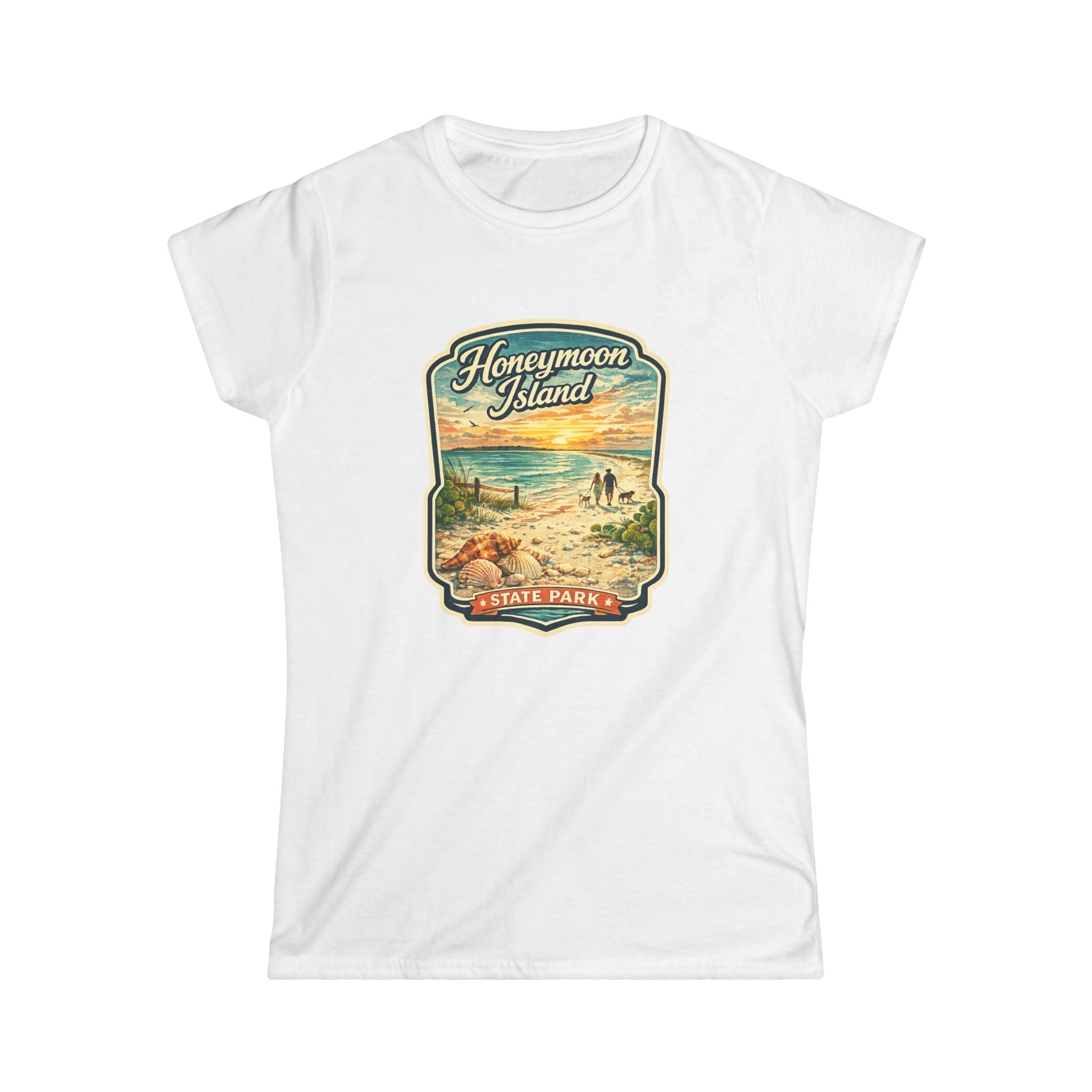 Honeymoon Island- Vintage Tee
