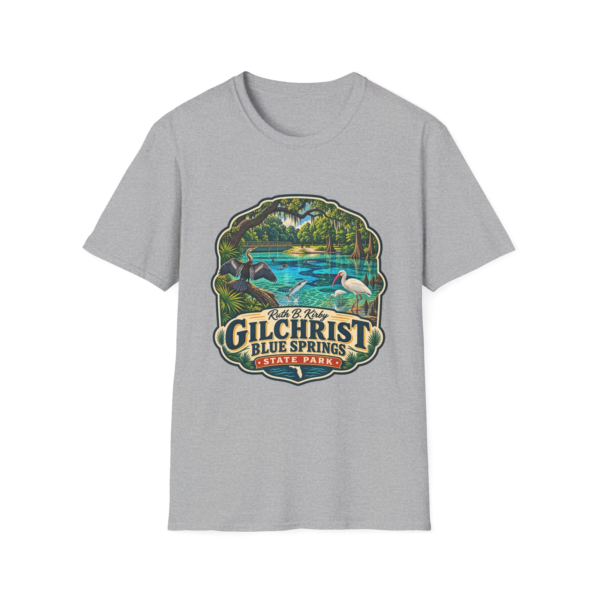 Gilchrist Blue Springs- Retro Tee