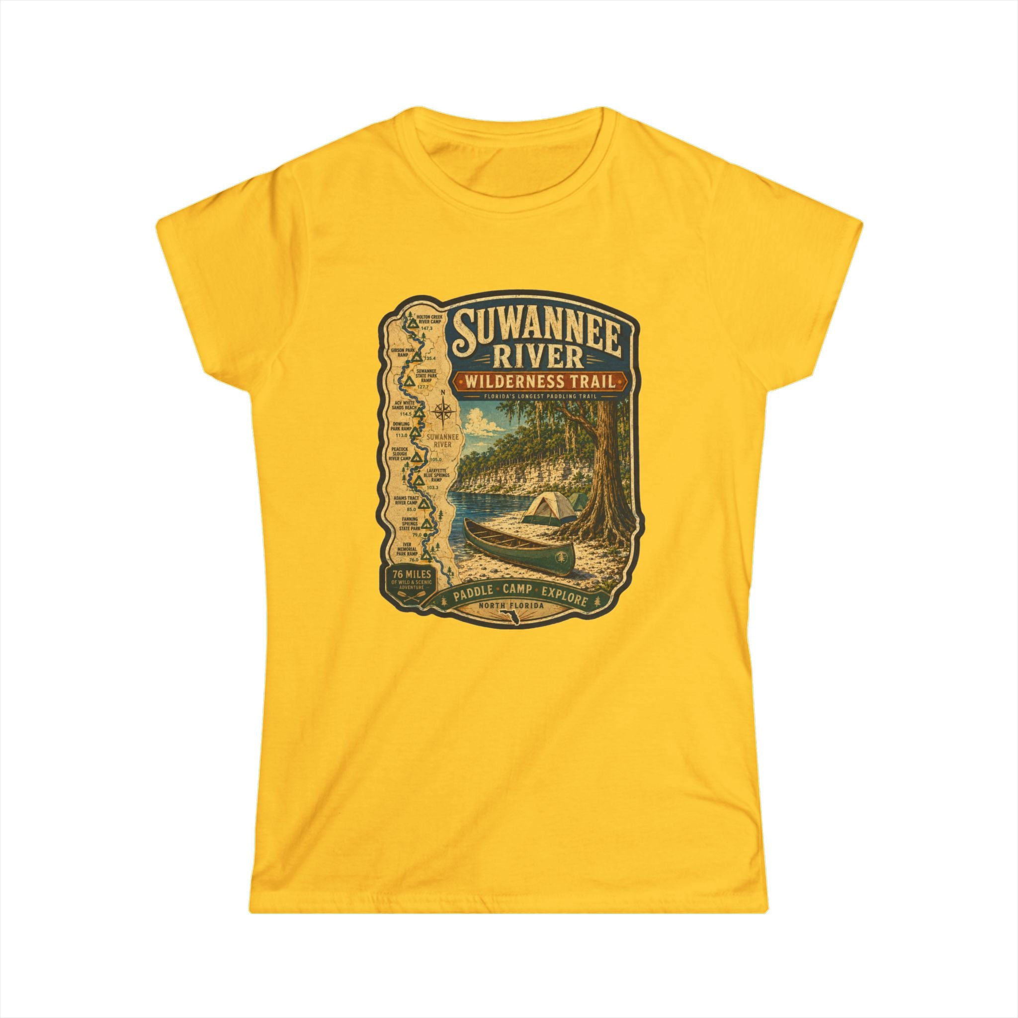 Suwannee River Wilderness Trail- Vintage Tee