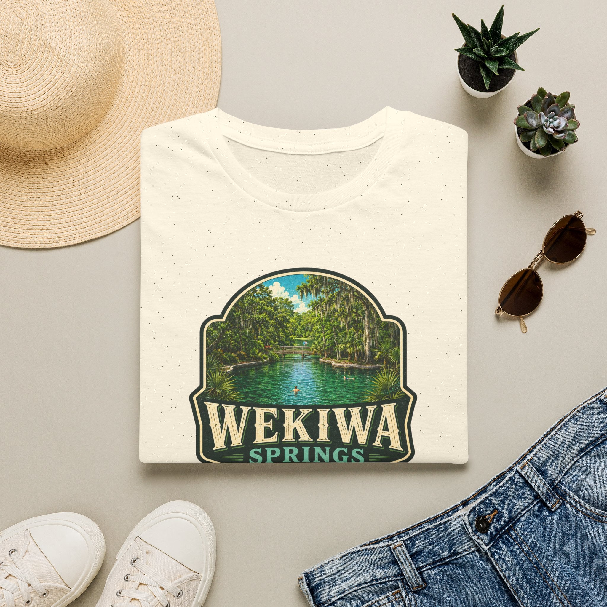 Wekiwa Springs — Retro Tee